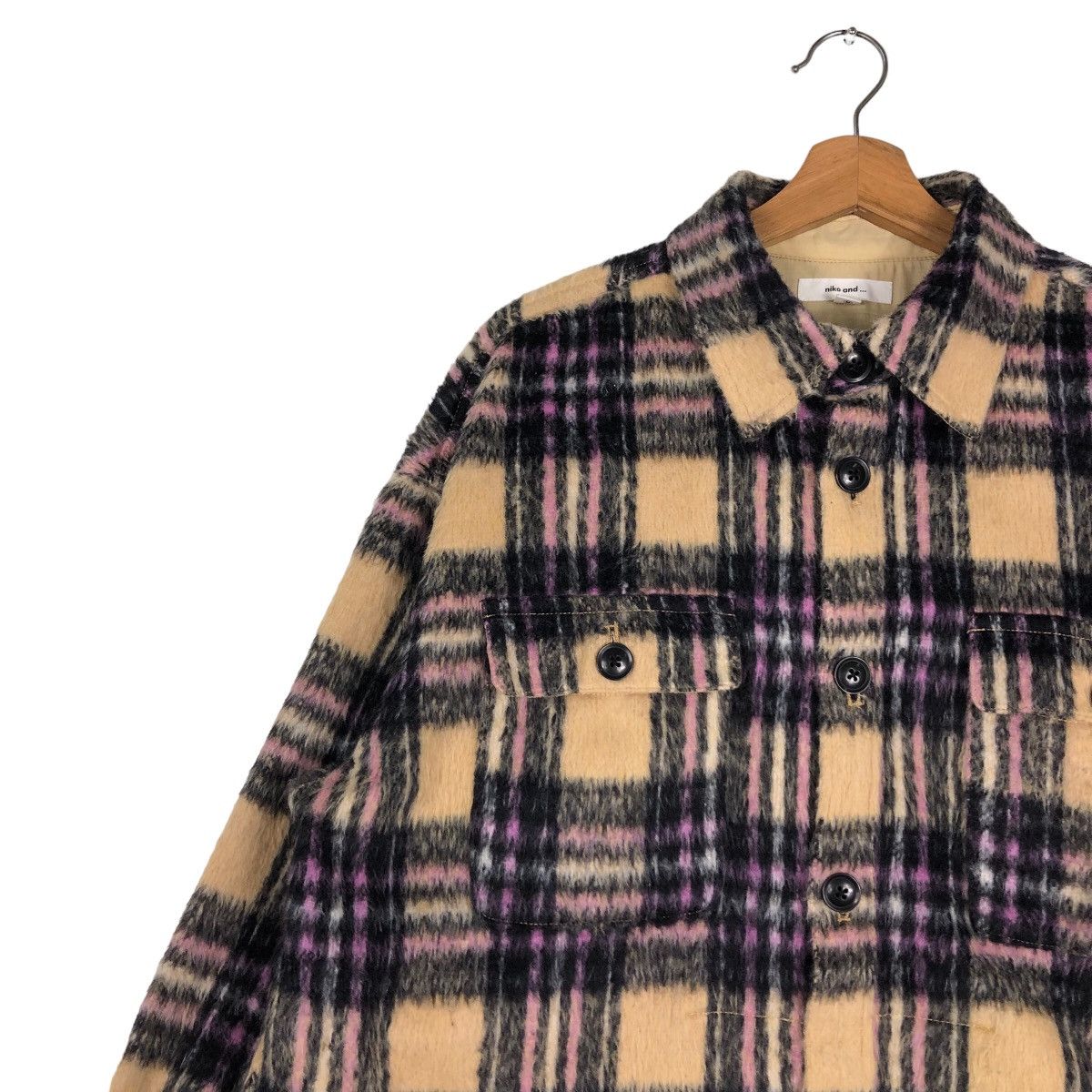 Flannel 🔥Vtg Flannel Shirt Jacket Oversized Niko and… Japan Tartan Size US M / EU 48-50 / 2 - 5 Thumbnail
