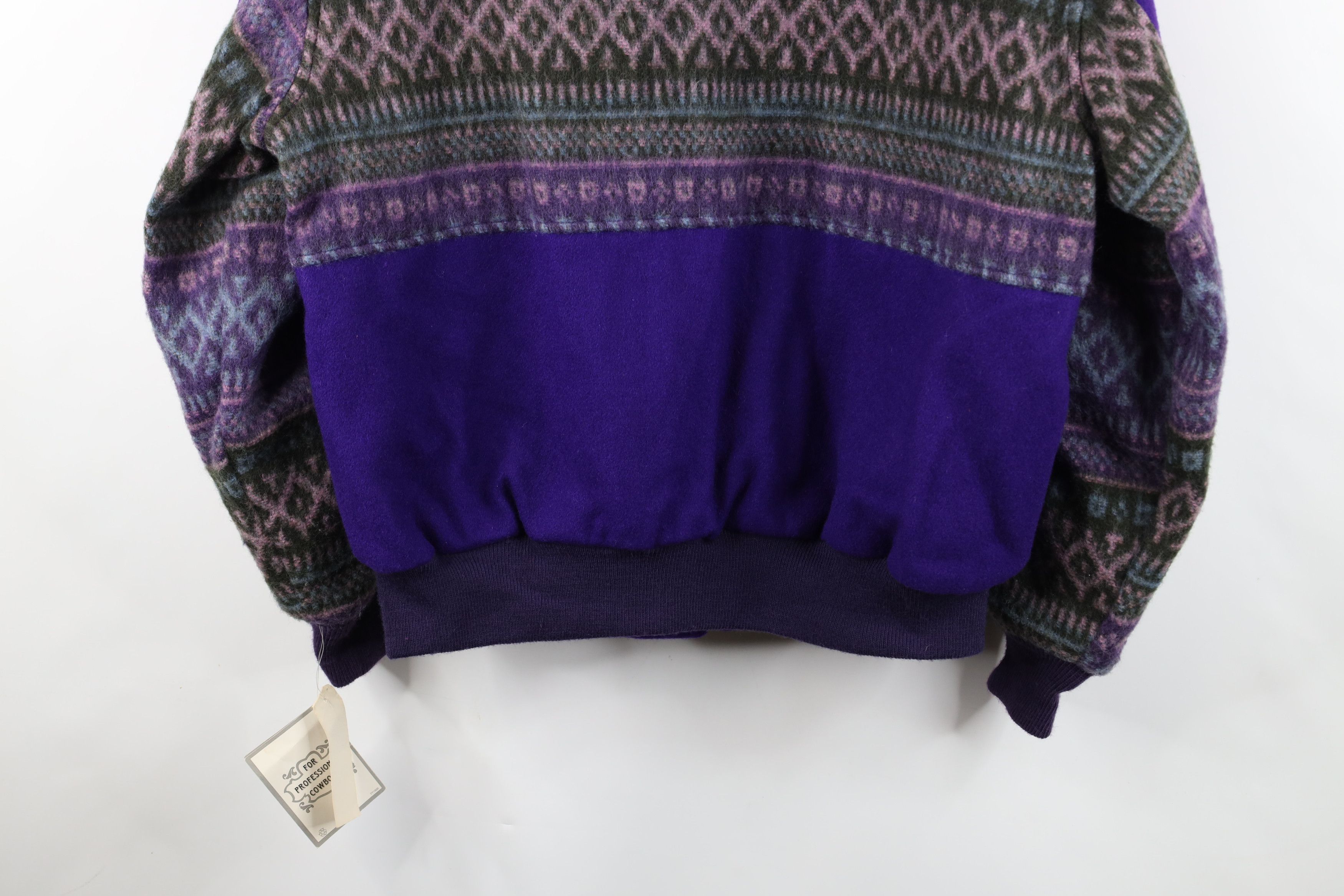 Vintage Deadstock Vintage 90s Streetwear Western Bomber Jacket USA Size US XL / EU 56 / 4 - 14 Thumbnail