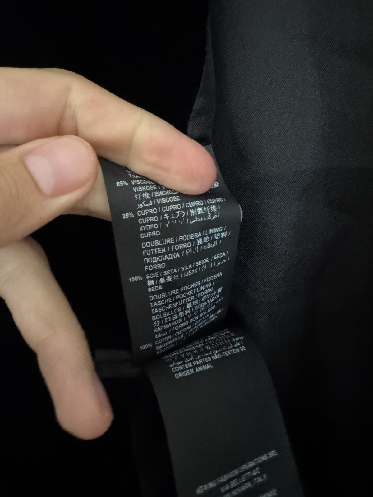 Saint Laurent Paris Velour Evening Jacket Size 46R - 6 Thumbnail