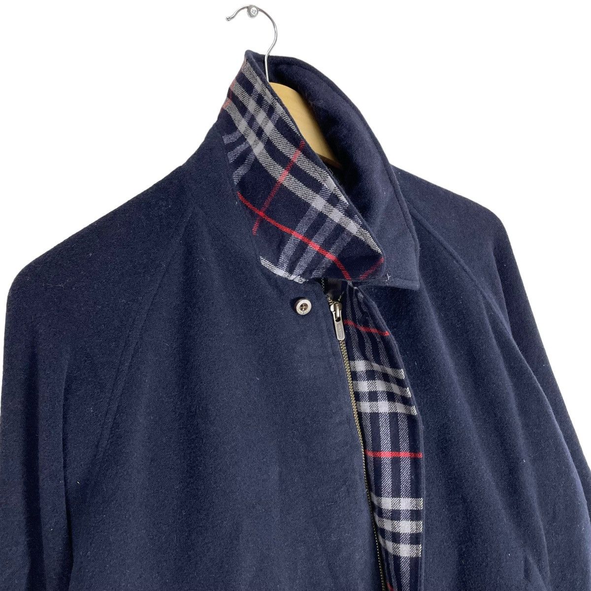 Burberry ⚡️BURBERRYS WOOL HARRINGTON ZIPPER JACKET | Grailed