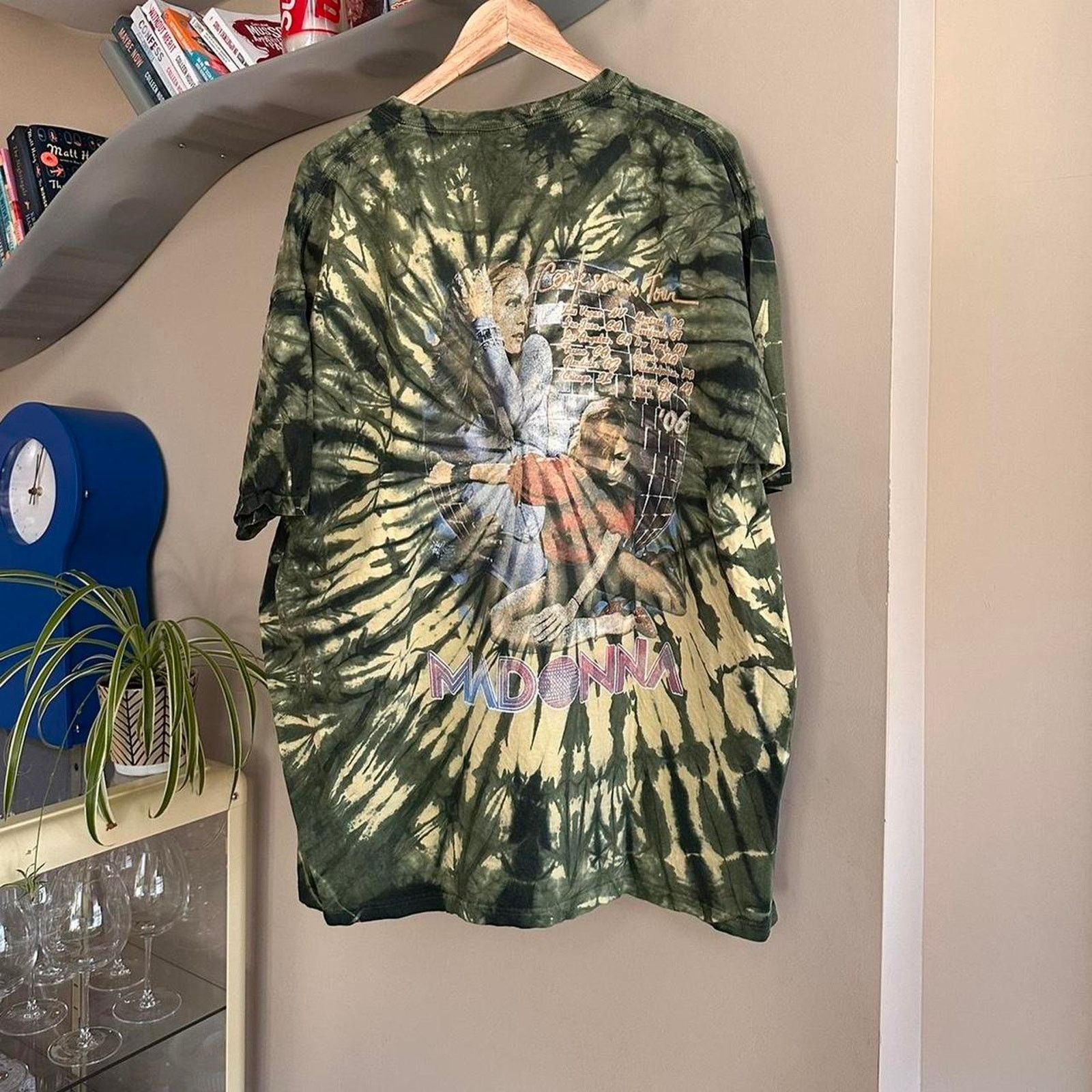 Band Tees × Rap Tees Vintage 2006 Madonna Rap Tee Shirt Size US XL / EU 56 / 4 - 5 Thumbnail