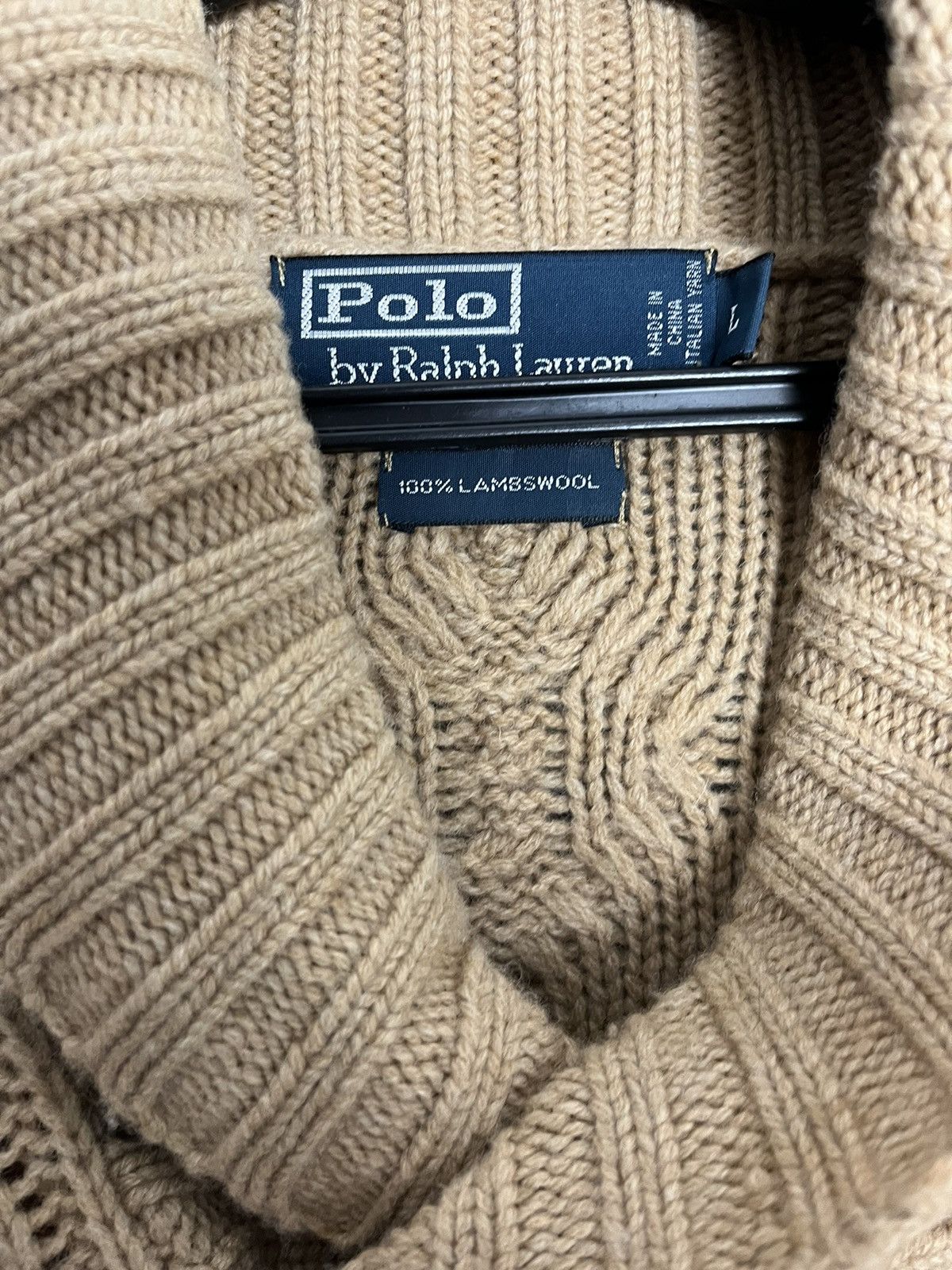 Ralph Lauren Vintage Ralph Lauren lambswool knitted sweater Size US L / EU 52-54 / 3 - 4 Thumbnail