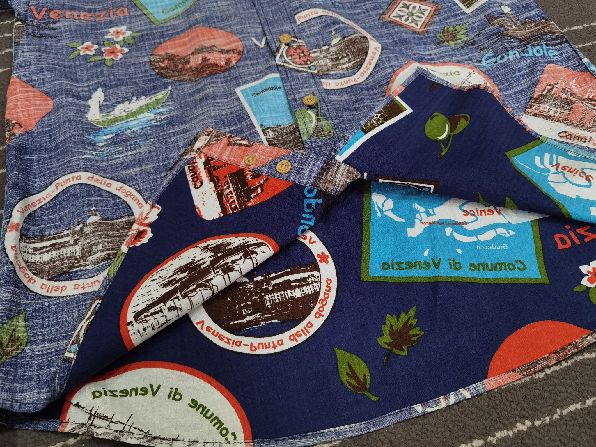 Venice hawaii X full house button up S 1992