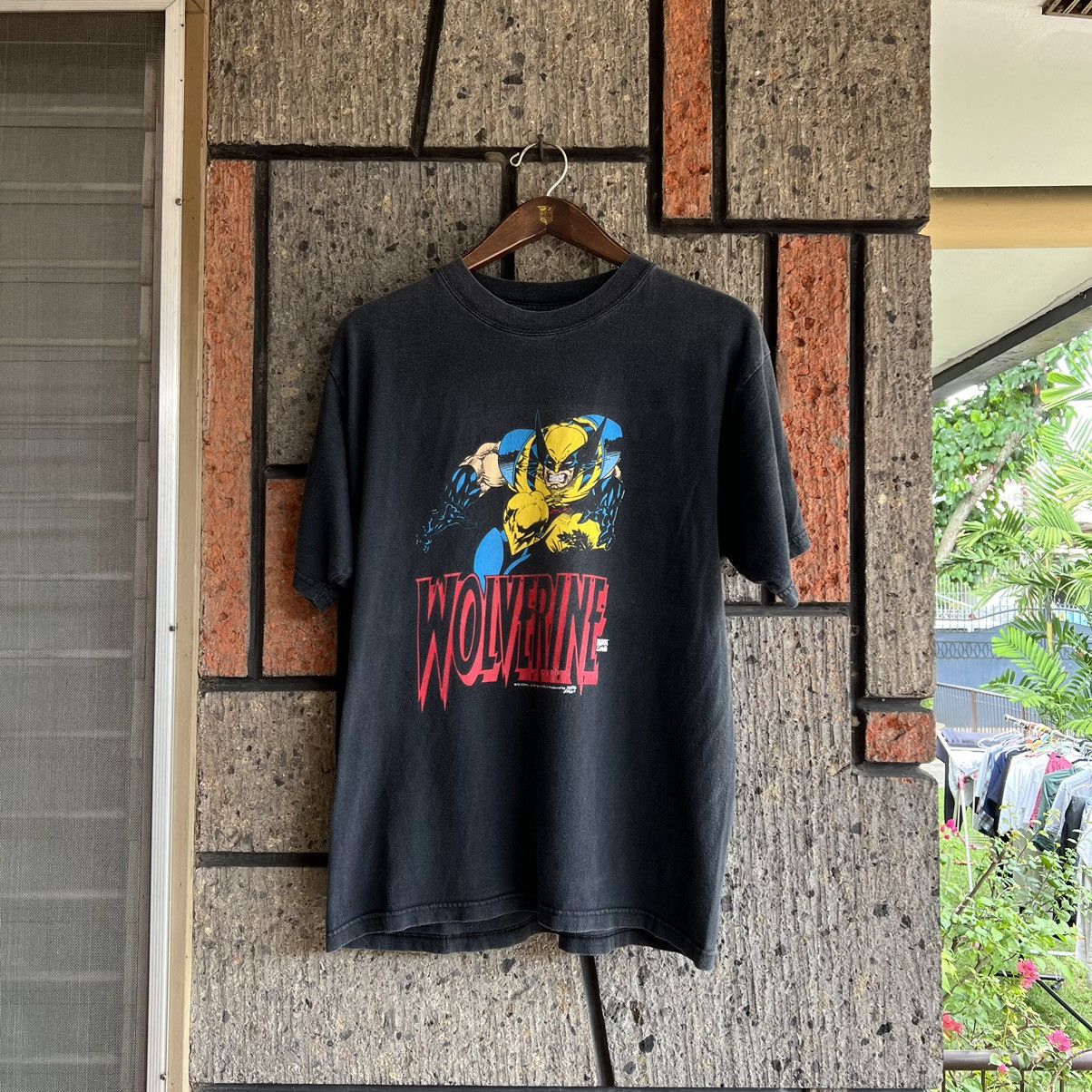 Marvel Comics × Vintage VTG Rare 1997 Wolverine Comic Images Marvel Tee Shirt Logan Size US L / EU 52-54 / 3 - 6 Thumbnail