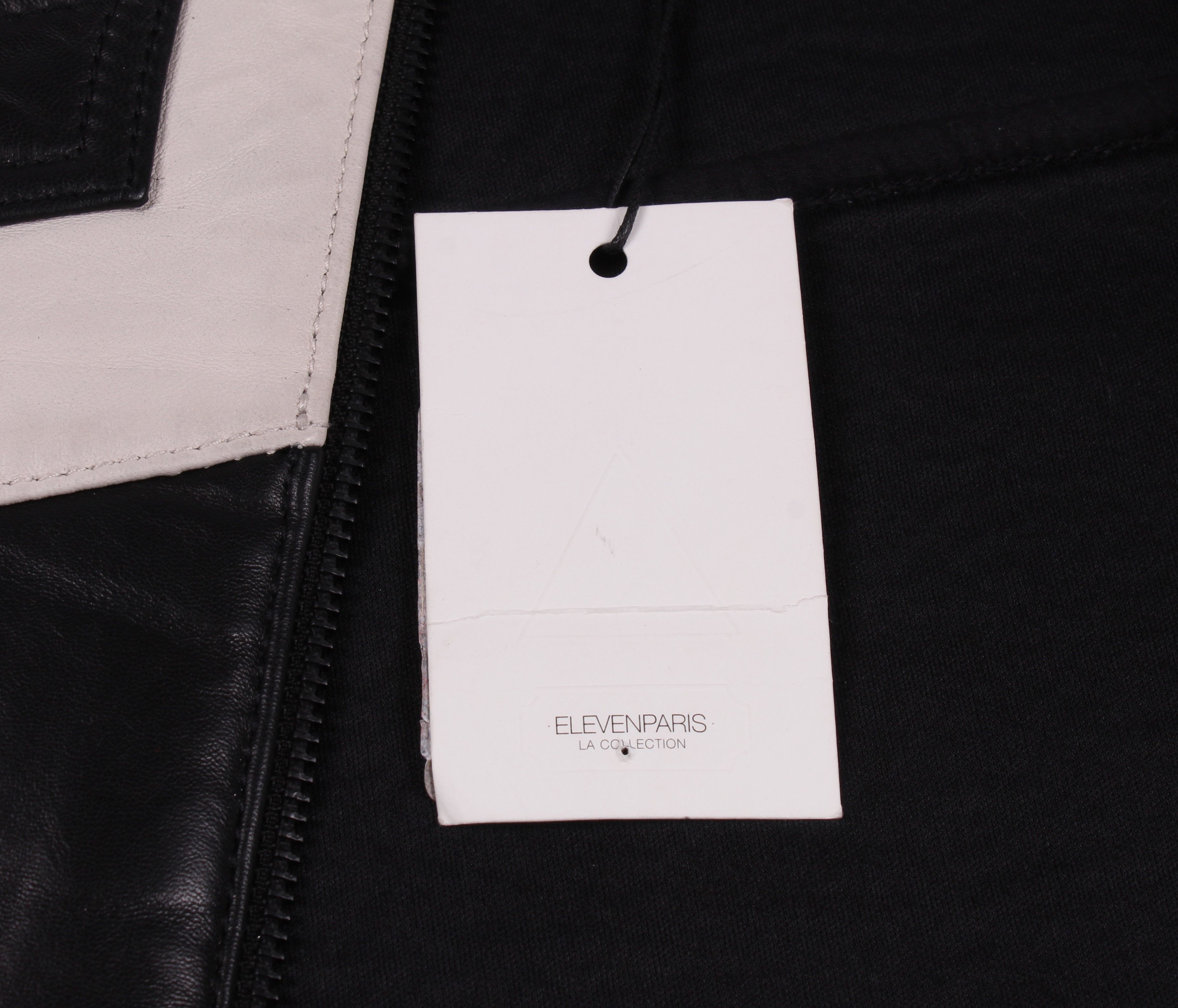 Eleven Paris Eleven Paris Leather Y2K Biker Moto Jacket Size S / US 4 / IT 40 - 3 Thumbnail