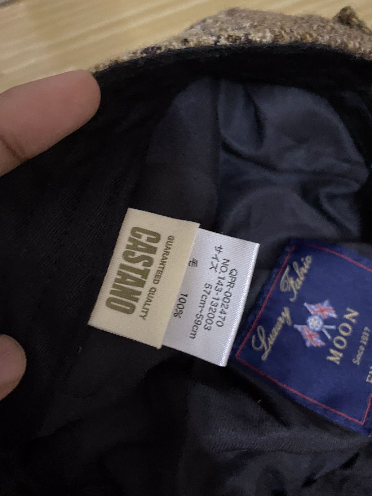 Japanese Brand × Vintage Castano Baretta Hat Size ONE SIZE - 6 Thumbnail