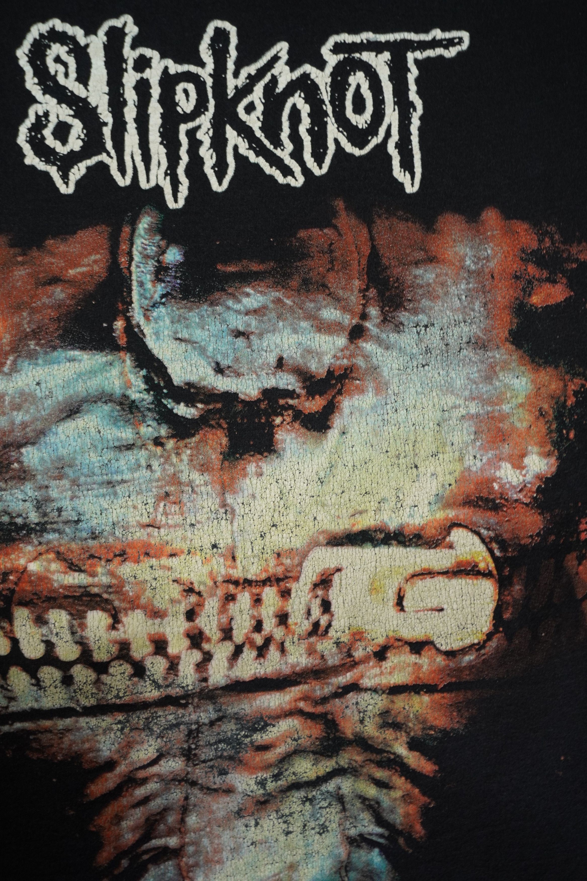 Band Tees Vintage Y2K Slipknot The Subliminal Verses 2004 Tour T-Shirt Size US XL / EU 56 / 4 - 6 Thumbnail