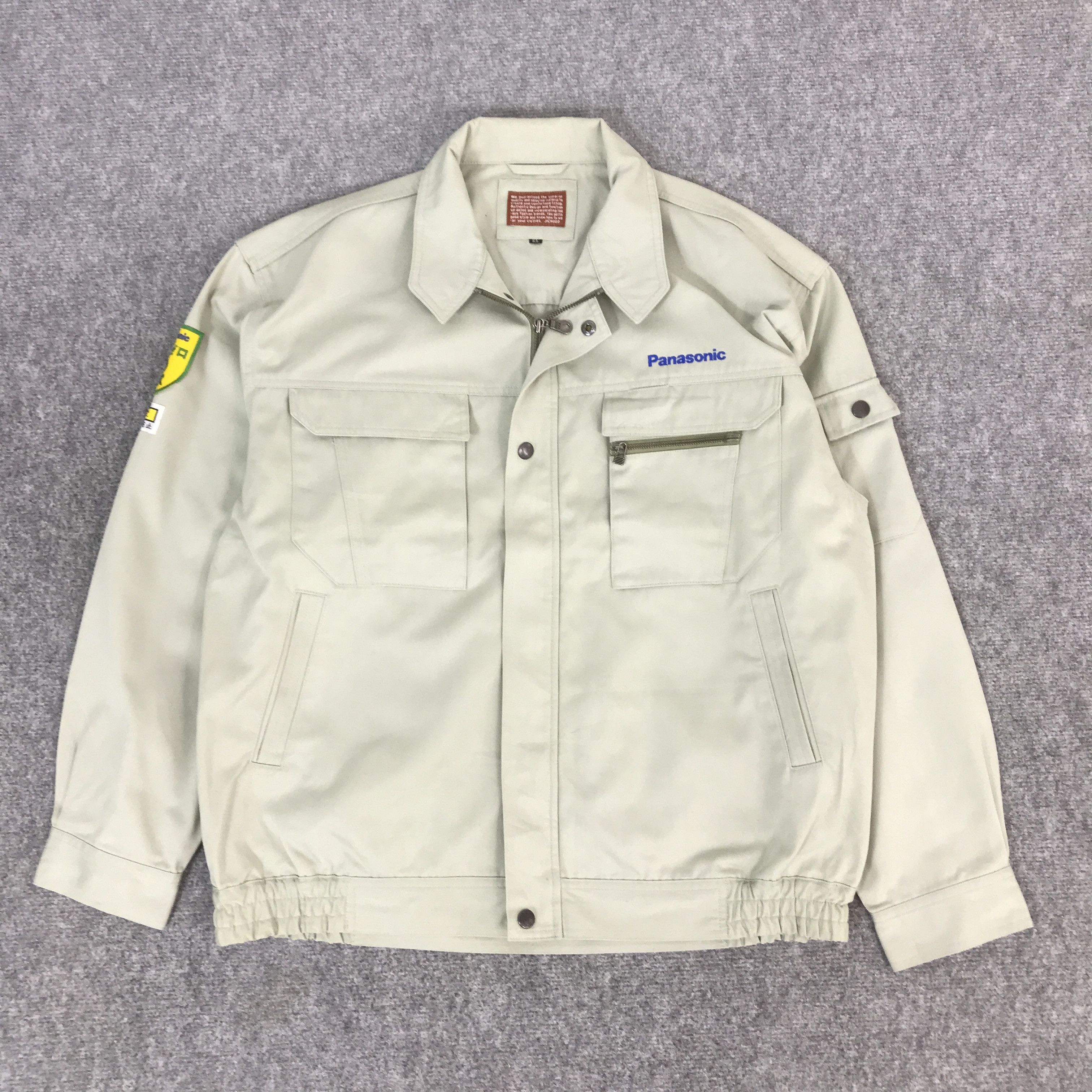 Japanese Brand PANASONIC WORKWEAR JAPAN UNIFORM CUSTOM JACKET K61B24 Size US XL / EU 56 / 4 - 1 Thumbnail