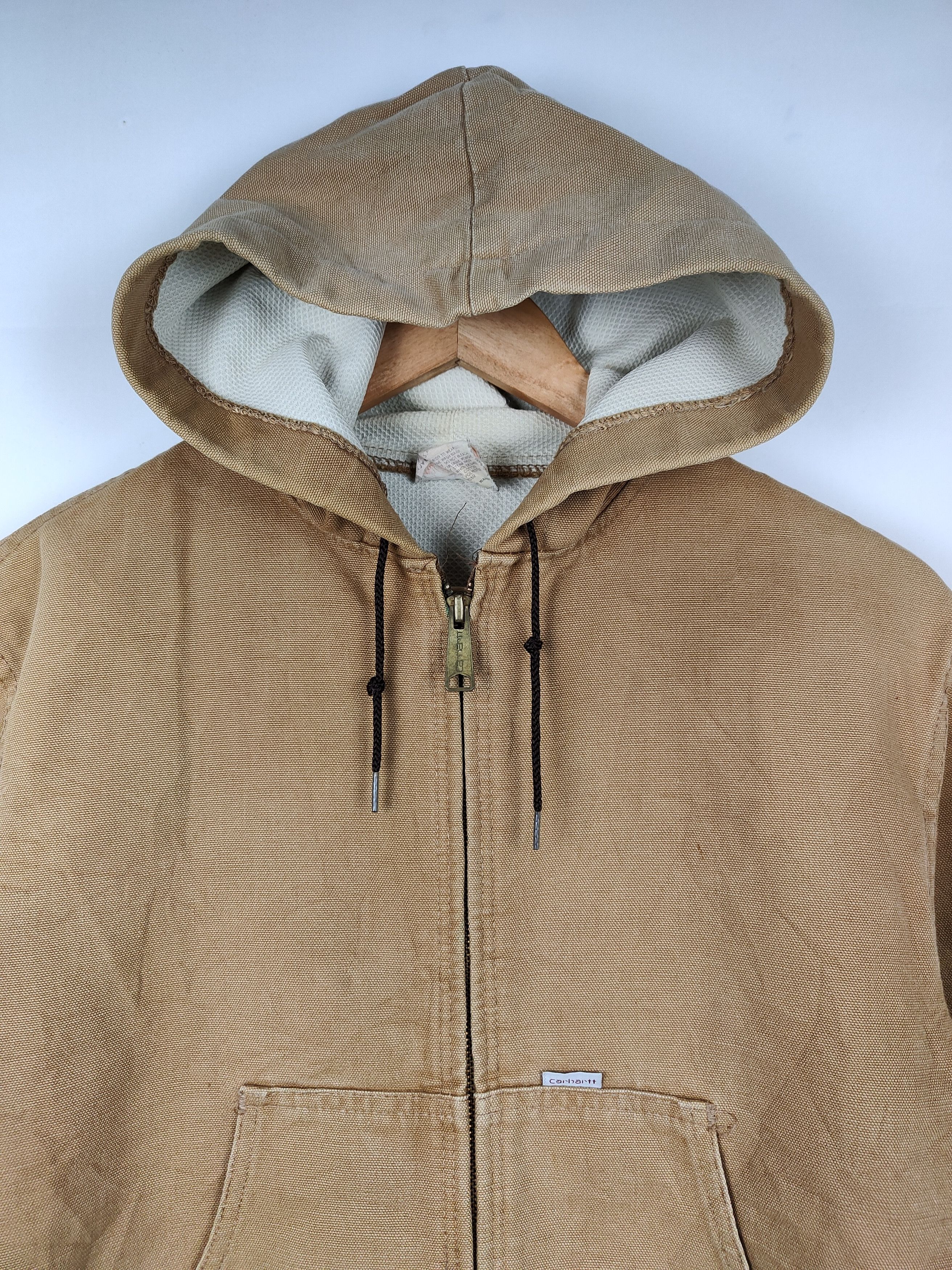 Carhartt × Vintage Vintage 1989 Carhartt 100years Anniversary Hoodie Jacket Size US M / EU 48-50 / 2 - 2 Thumbnail