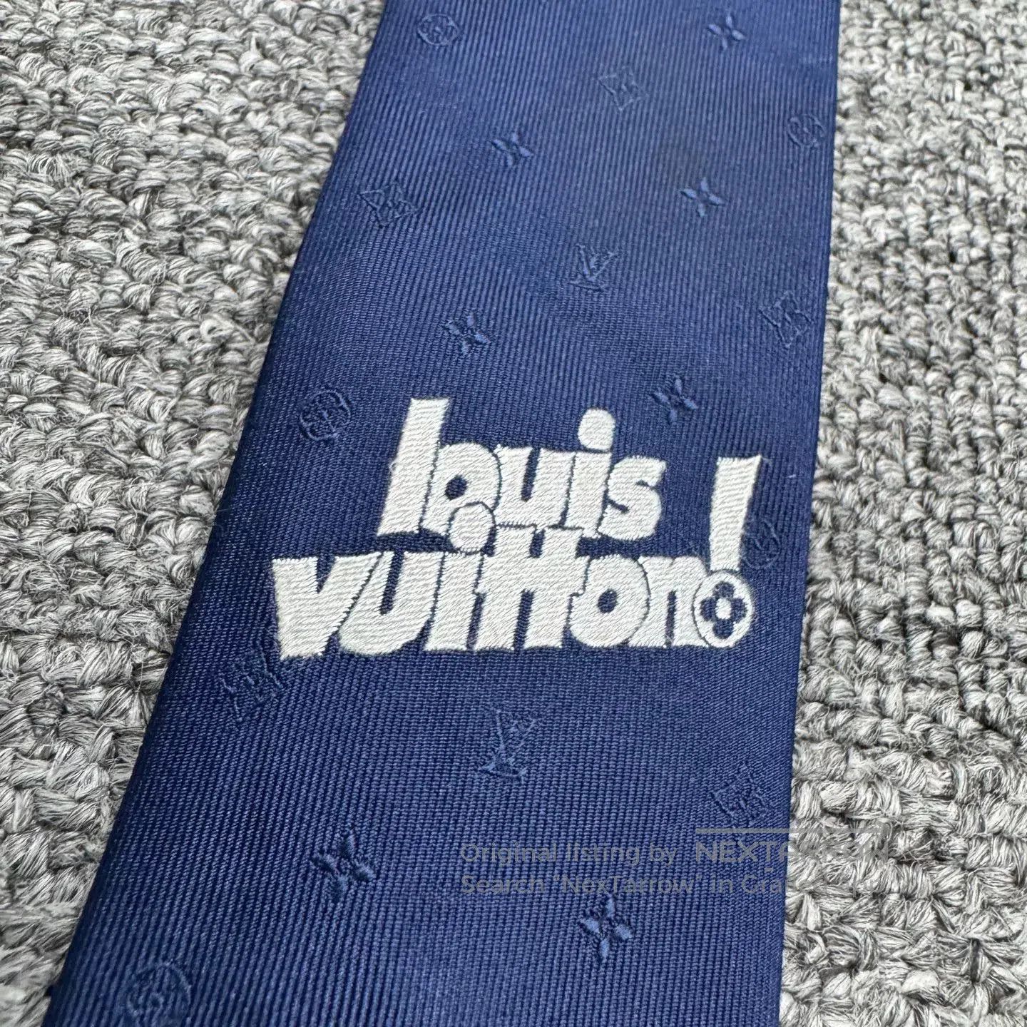 Louis Vuitton Louis Vuitton LV Monogram Tie. Size ONE SIZE - 2 Thumbnail