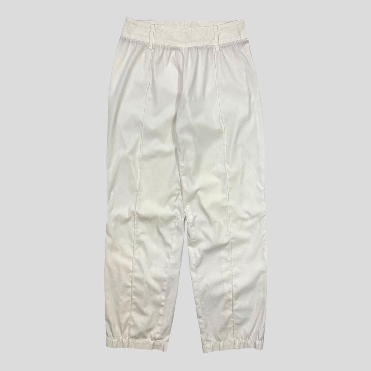 Prada Prada Sport 00’s Linen Ponte Trousers - UK6-8 Size 27" / US 4 / IT 40 - 1 Thumbnail