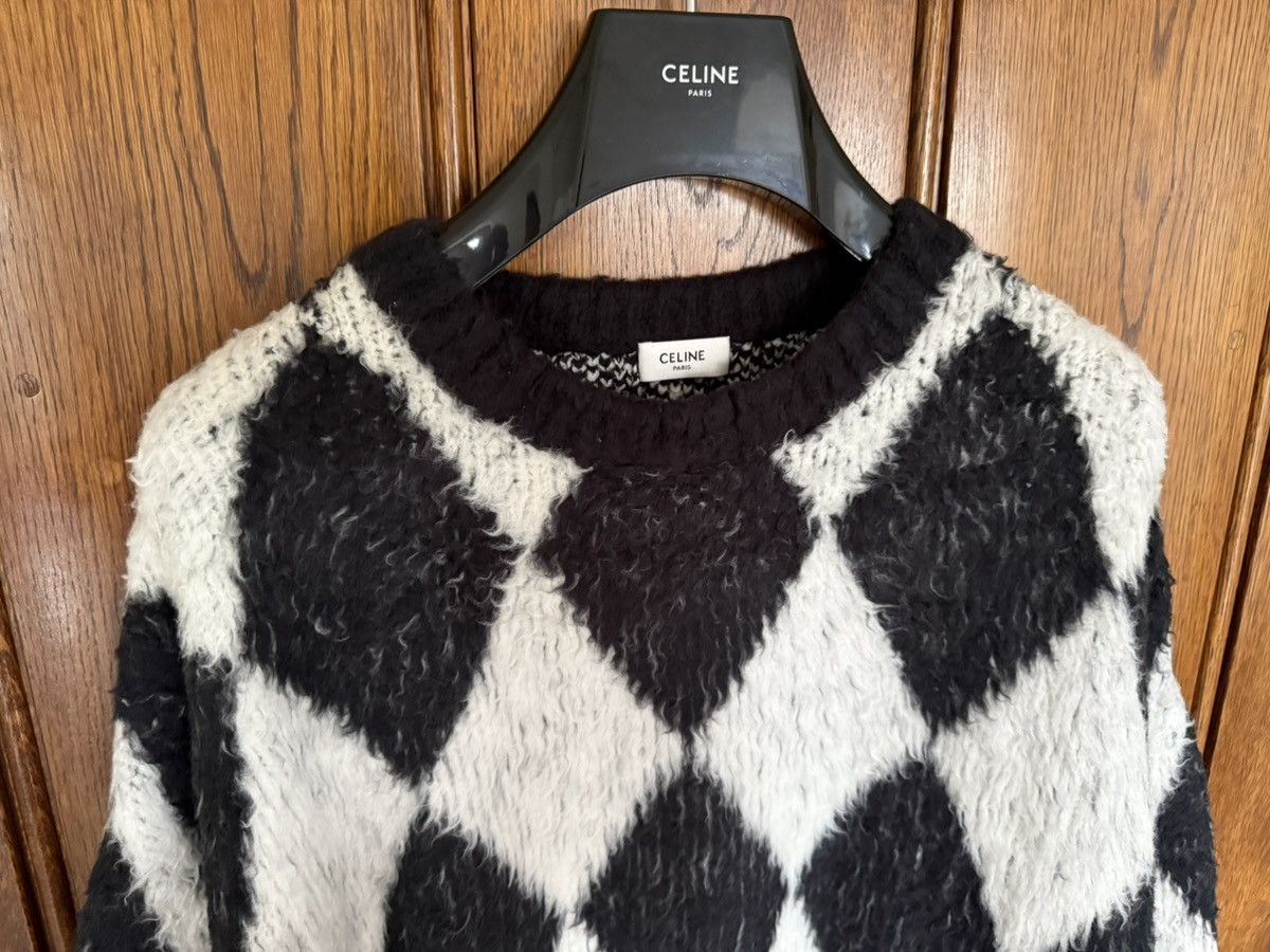 Celine $1.6k 🤑 SS23 Celine black white surfer sweater Hedi L Size US L / EU 52-54 / 3 - 3 Thumbnail