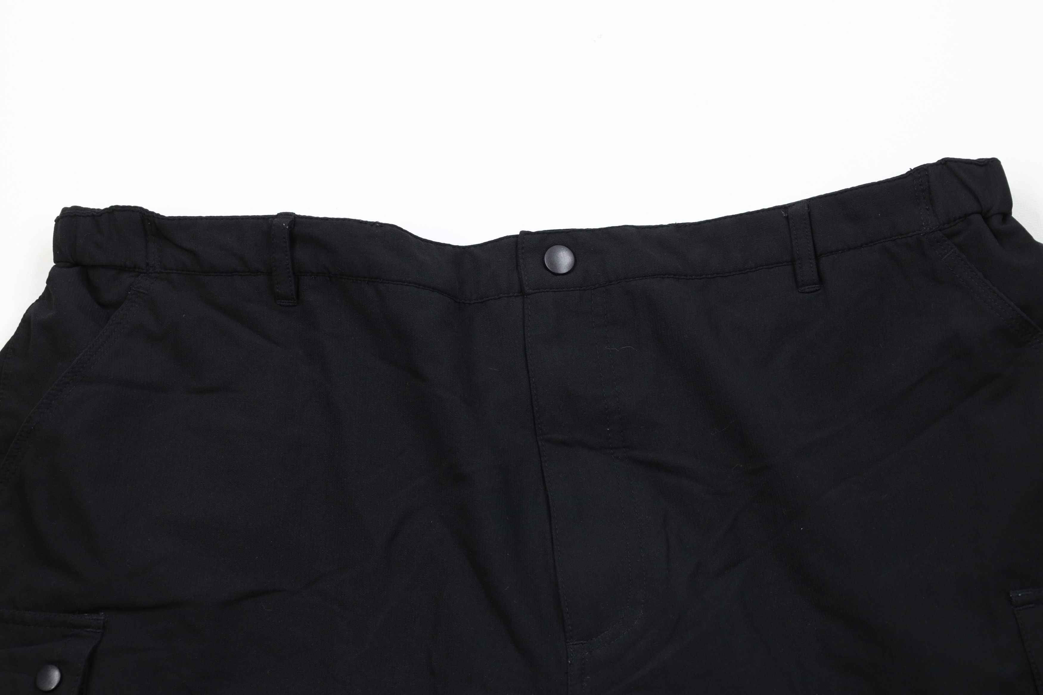 Vintage Novara Lined Bicycle Cycling Cargo Shorts Black Stretch Size US 36 / EU 52 - 2 Thumbnail