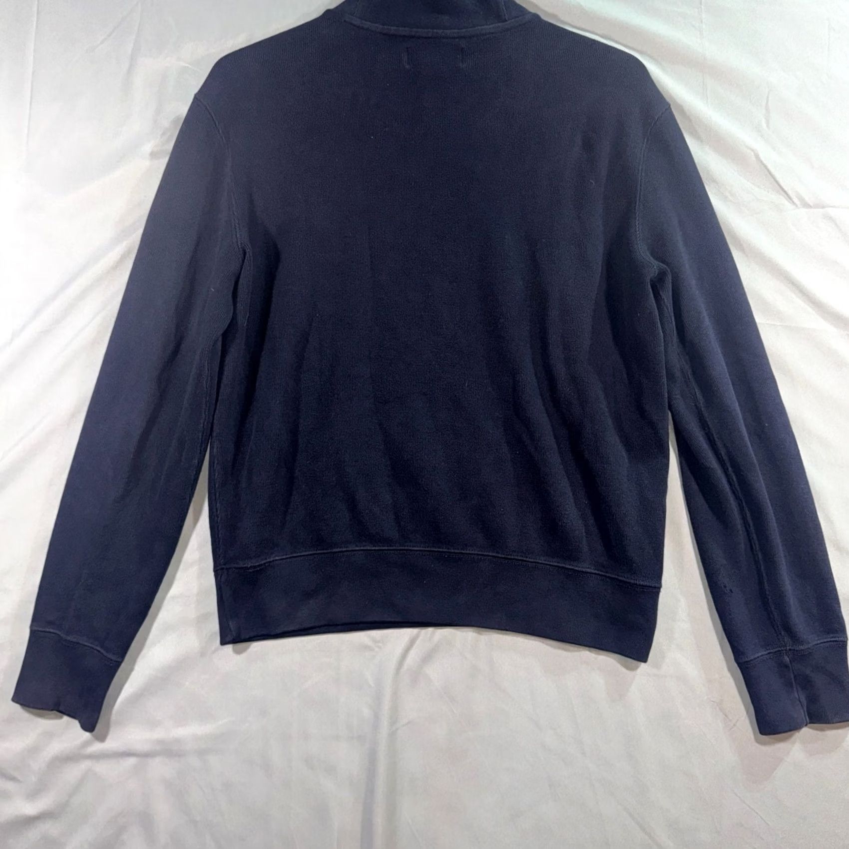Polo Ralph Lauren Polo Ralph Lauren Sweatshirt Shawl Collar Button Pullover Navy Blue Medium Men Size US M / EU 48-50 / 2 - 3 Thumbnail