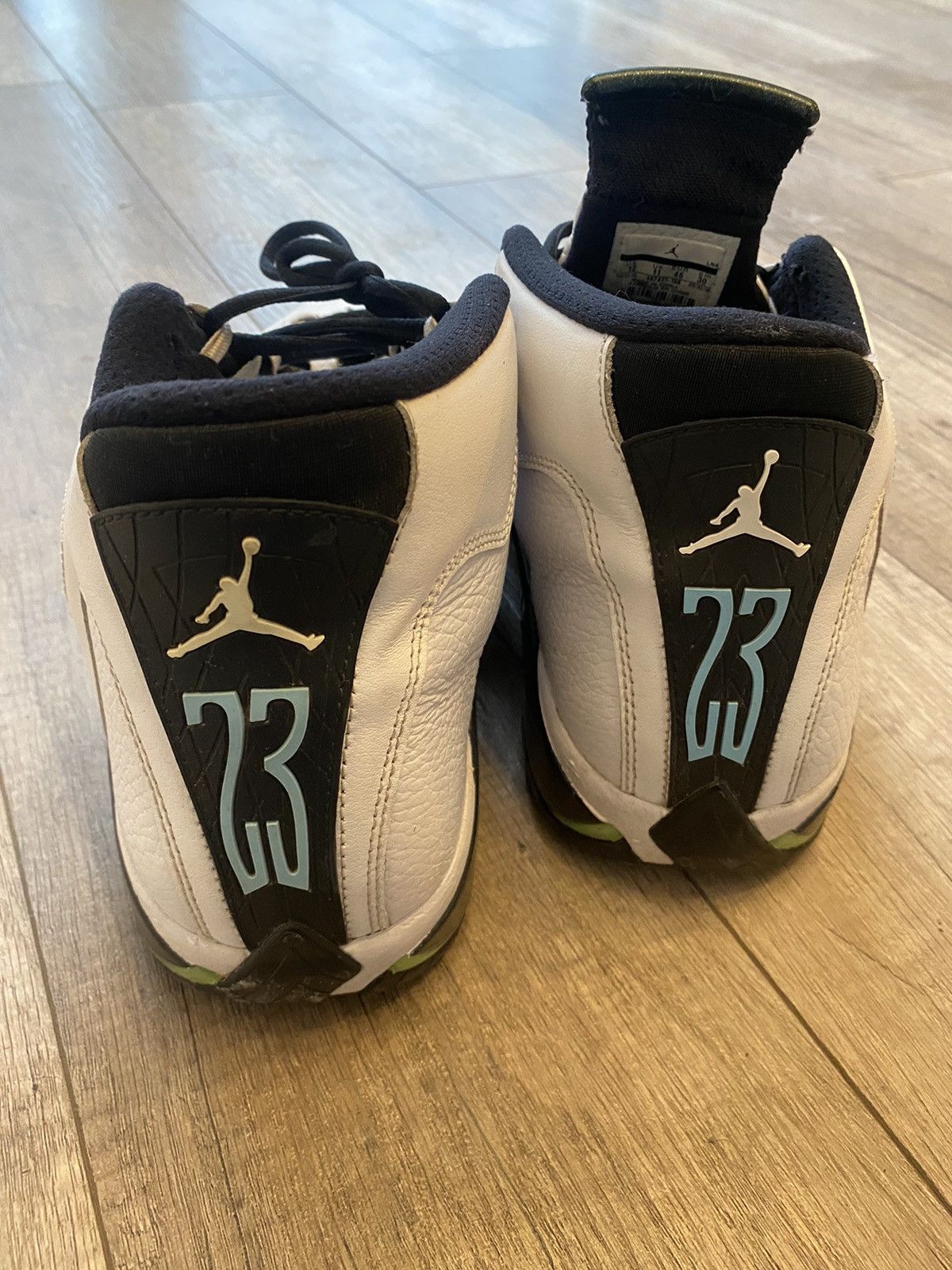 Jordan Brand Jordan 14 Retro Oxidized Green (2016) Size US 12 / EU 45 - 6 Thumbnail