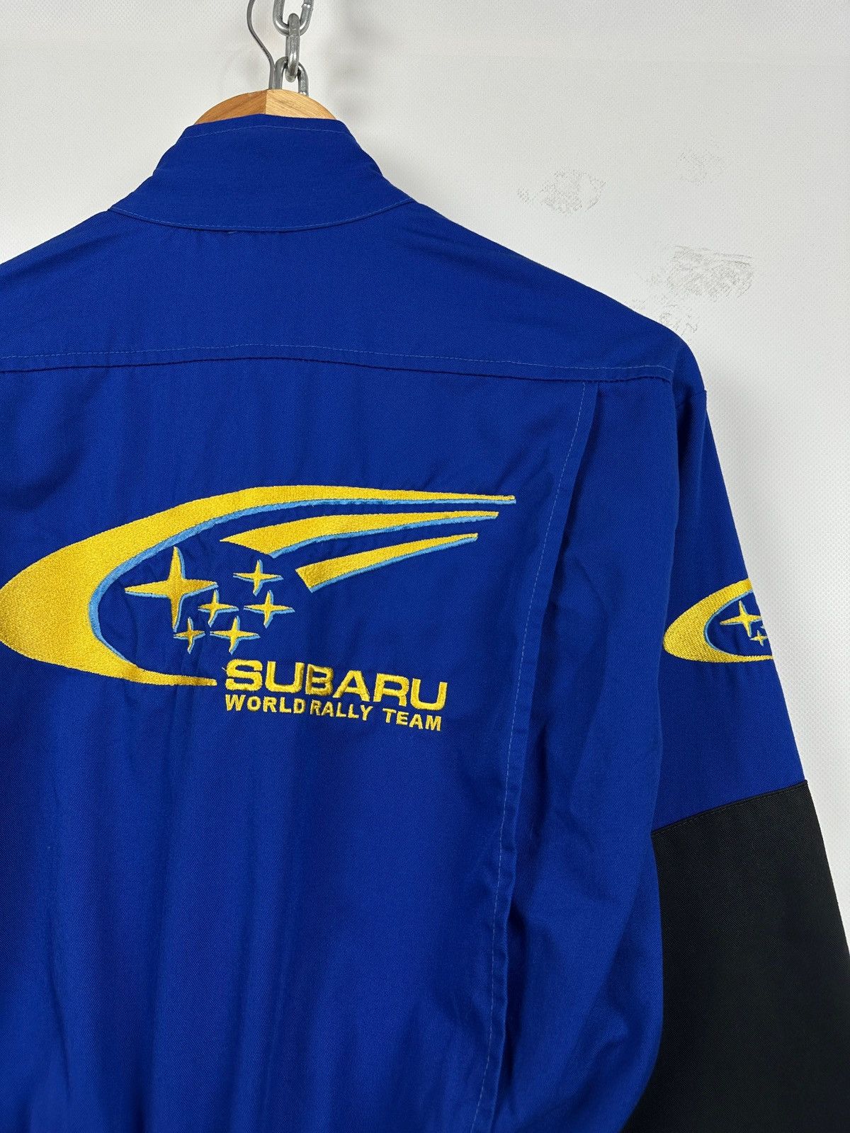 Vintage 90s Vintage Subaru World Rally Team WRC Racing Coveralls Size US 32 / EU 48 - 6 Thumbnail