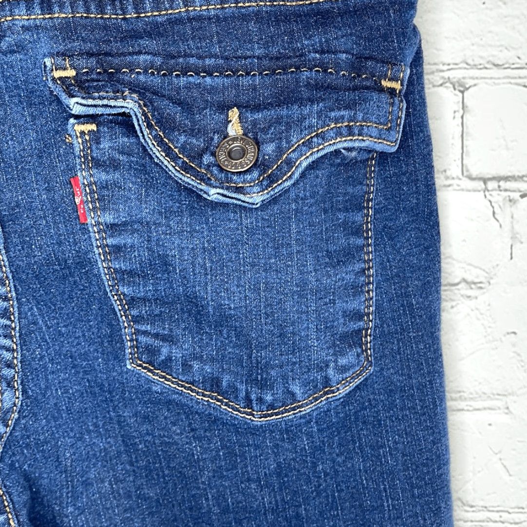 Levi's VINTAGE Levi’s 512 San Francisco Bermuda Jeans Shorts Women size 8 Blue Slimming Perfectly Slimming Size 30" / US 8 / IT 44 - 4 Thumbnail