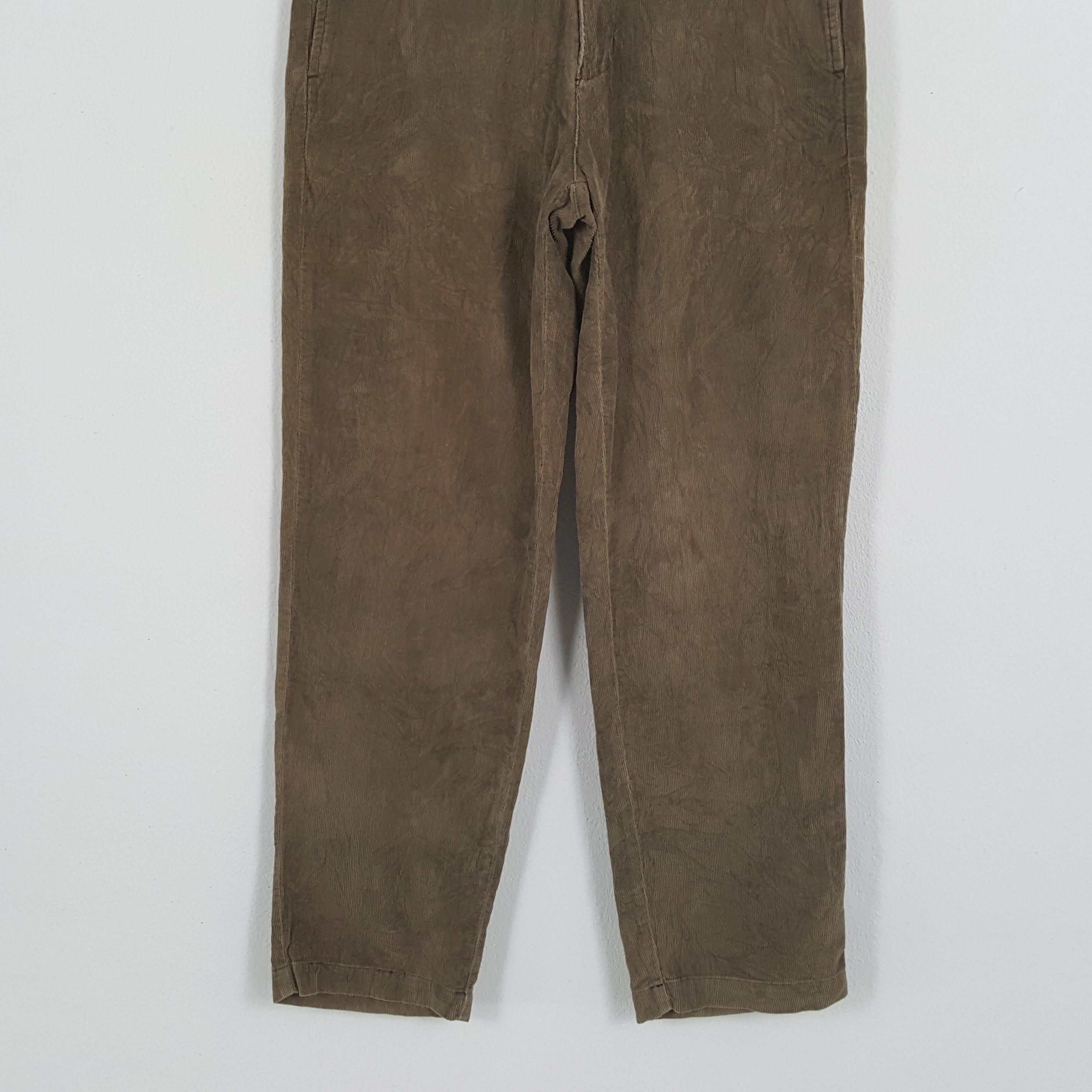 Stussy × Vintage STUSSY Streetwear Style Custom Art Velvet Pants Size US 29 - 6 Thumbnail