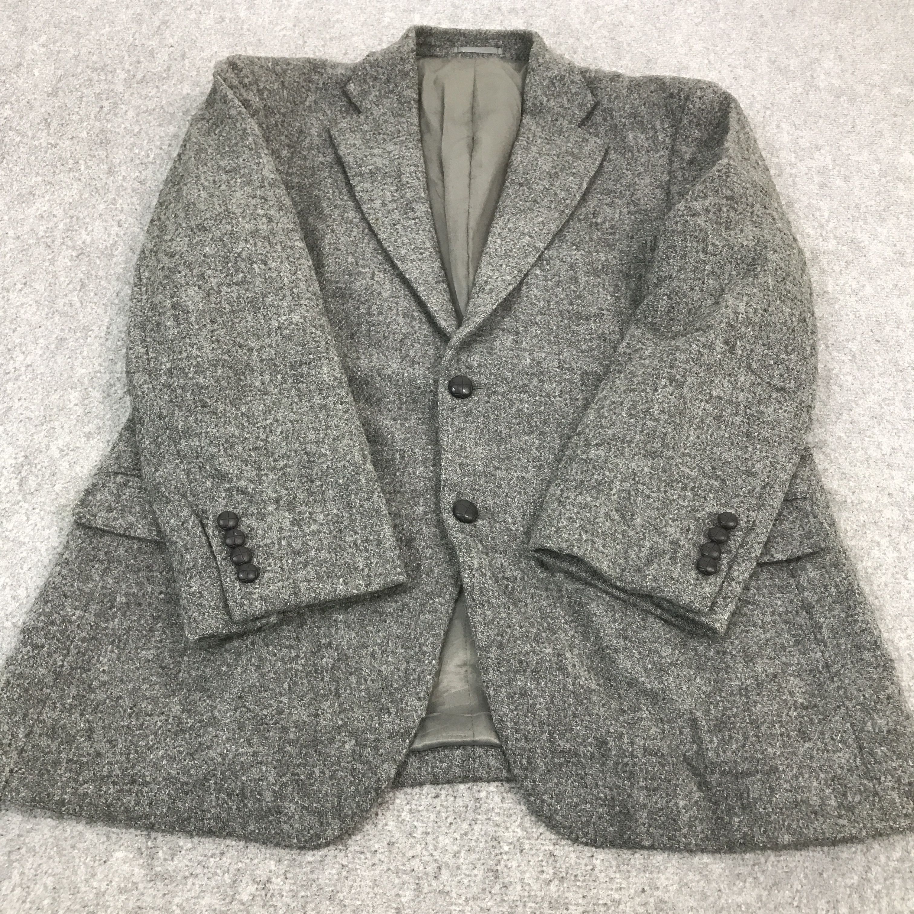 Harris Tweed HARRIS TWEED WOOL CLASSIC BLAZER JACKET Size L / US 10 / IT 46 - 8 Thumbnail