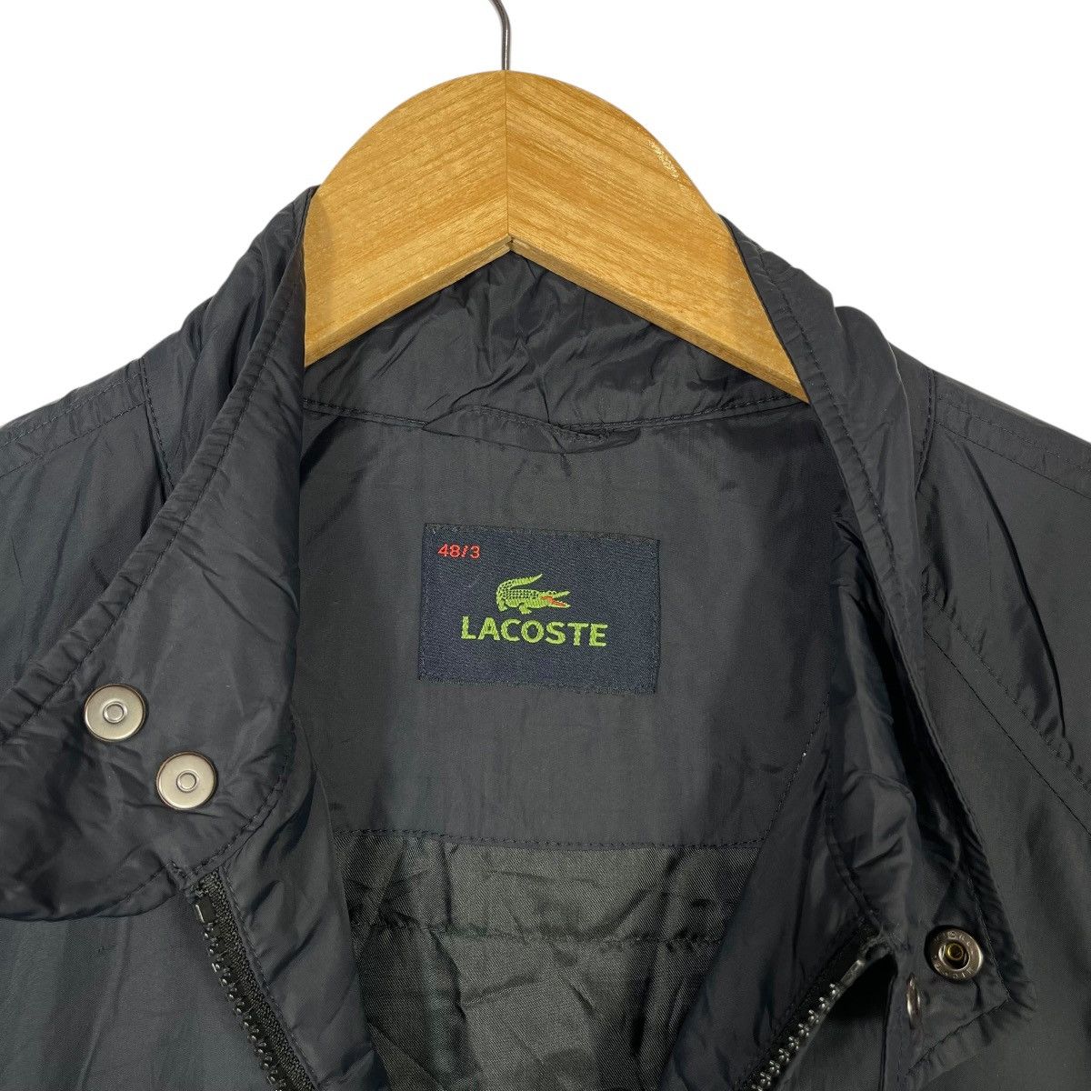 Lacoste Lacoste Navy Lightweight Jacket Full Zip Harrington Style Size US M / EU 48-50 / 2 - 3 Thumbnail