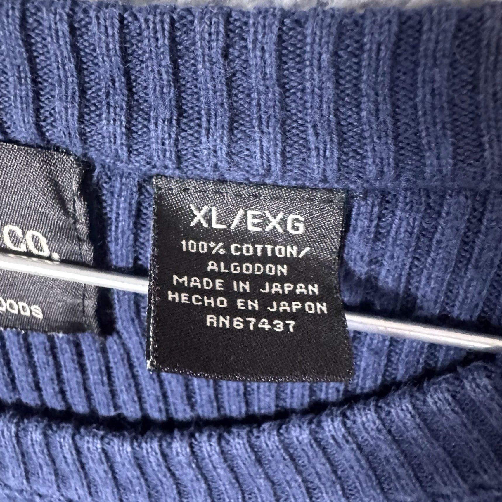 Polo Ralph Lauren VINTAGE Ralph Lauren Sweater Mens XL Ribbed Knit Polo Jeans Co Rugby Japan Y2K Size US XL / EU 56 / 4 - 6 Thumbnail