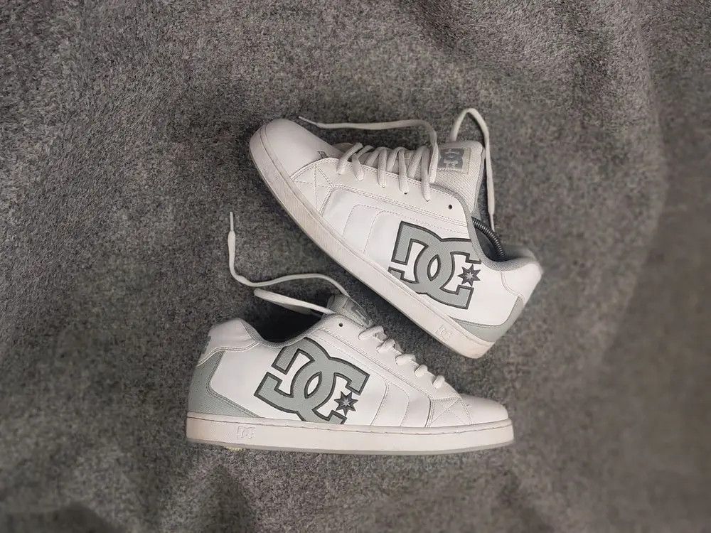 DC scarpe Net court graffik Oversized Sneakers Vintage Y2K
