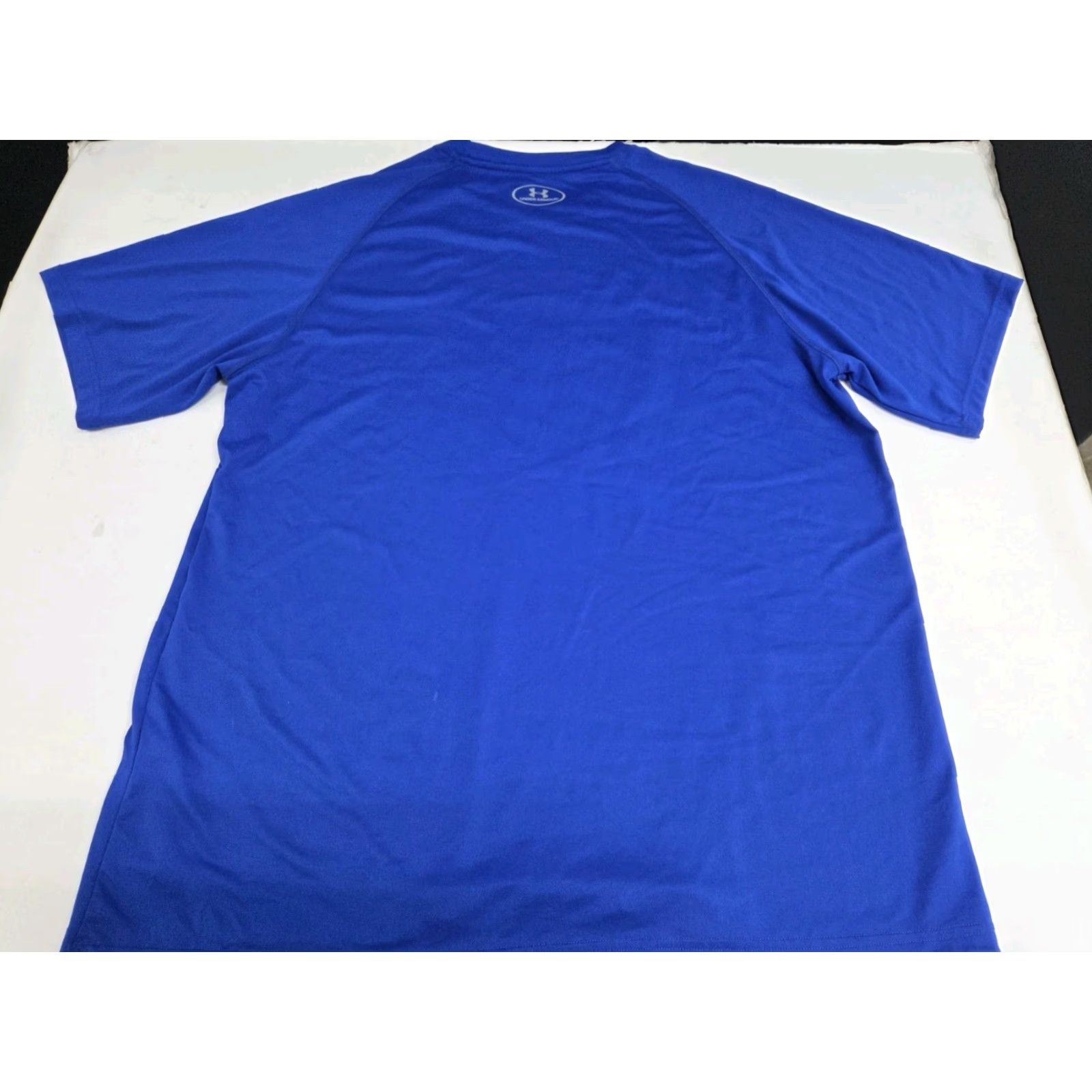 Under Armour NWT Under Armour HeatGear KC Royals Spring Training T Shirt XL Mens Blue/White Signed Logo Crew Neck Short Sleeve Sports All Seasons Moisture Wicking Size US XL / EU 56 / 4 - 6 Thumbnail