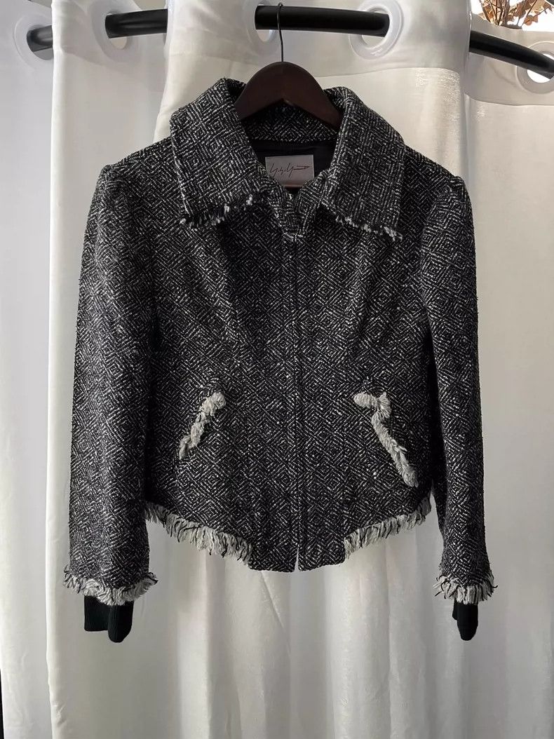 Yohji Yamamoto yohji Yamamoto size 1 Medieval Women's Black Fur Zip Jacke Size M / US 6-8 / IT 42-44 - 1 Thumbnail