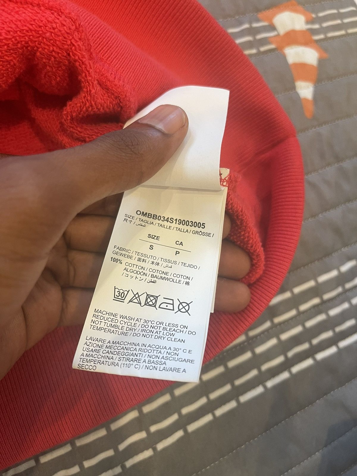 Off-White OFF-WHITE Mona Lisa Graphic Print Hoodie Size Small Size US S / EU 44-46 / 1 - 8 Thumbnail
