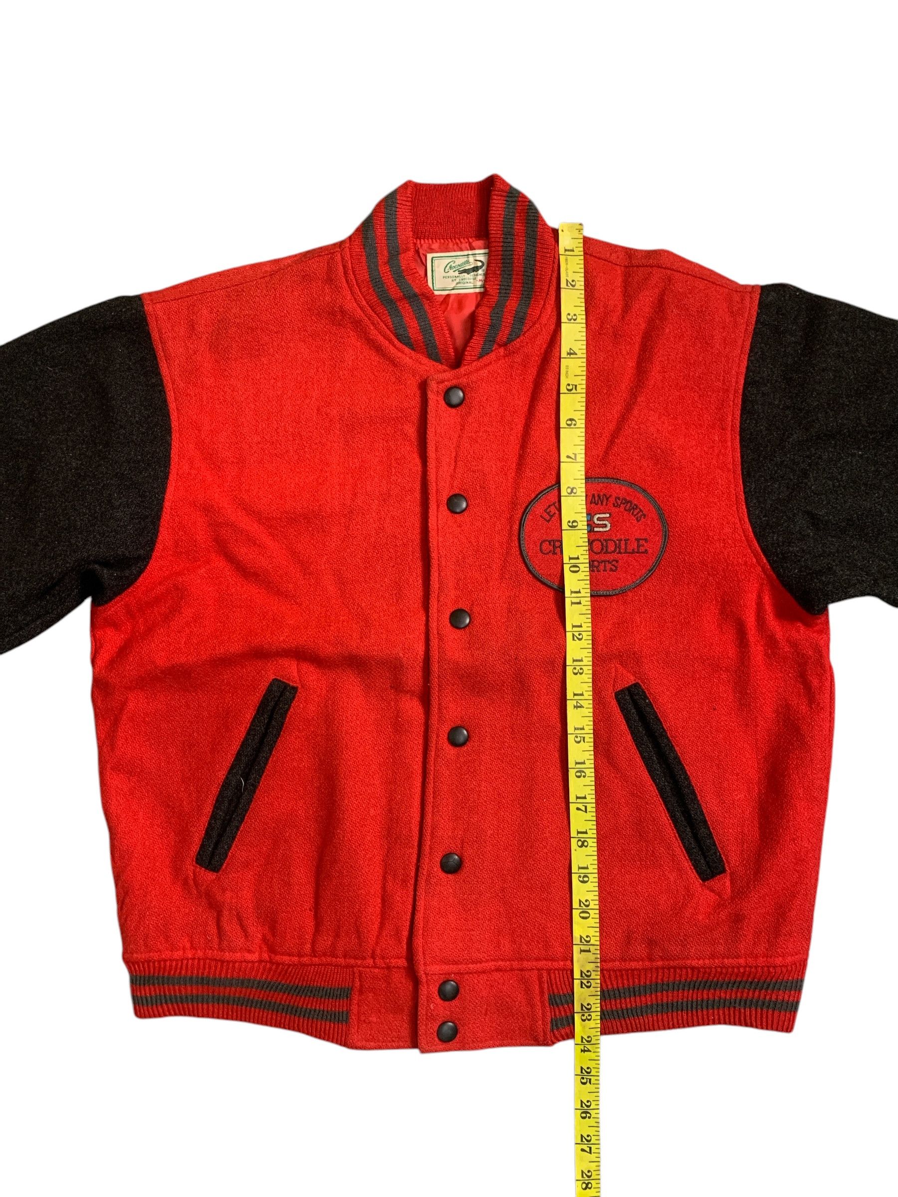 Japanese Brand Rare Design Vintage Crocodile Sports Varsity Jacket Size M / US 6-8 / IT 42-44 - 9 Thumbnail