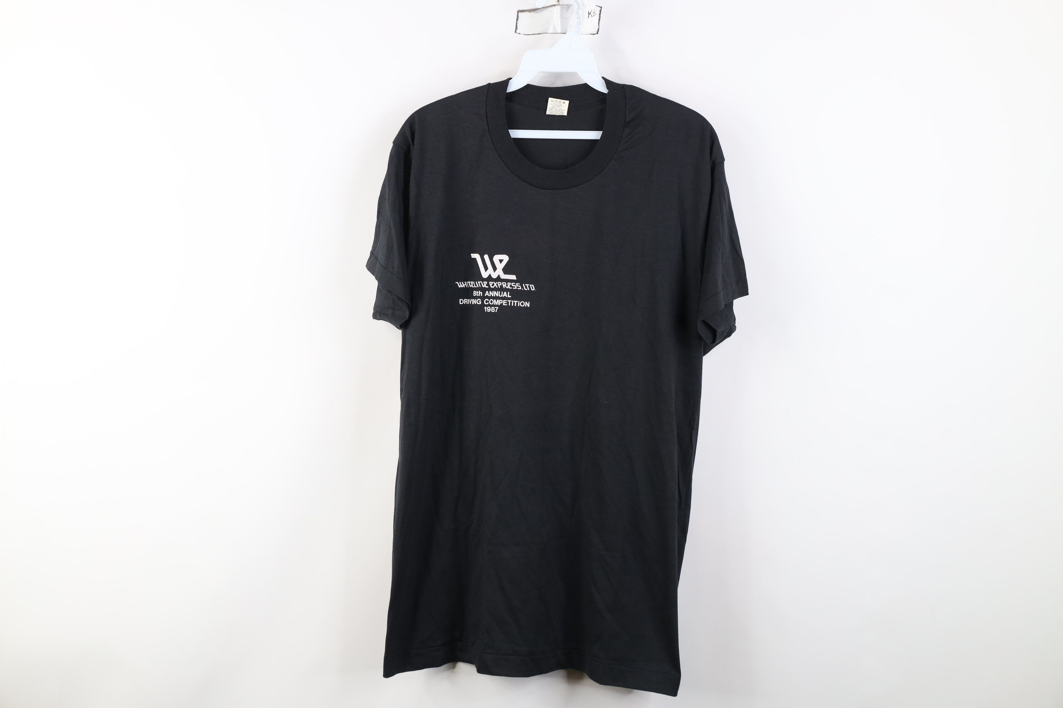 Vintage Vintage 80s Whiteline Competition 1987 Trucker T-Shirt Size US XL / EU 56 / 4 - 1 Thumbnail