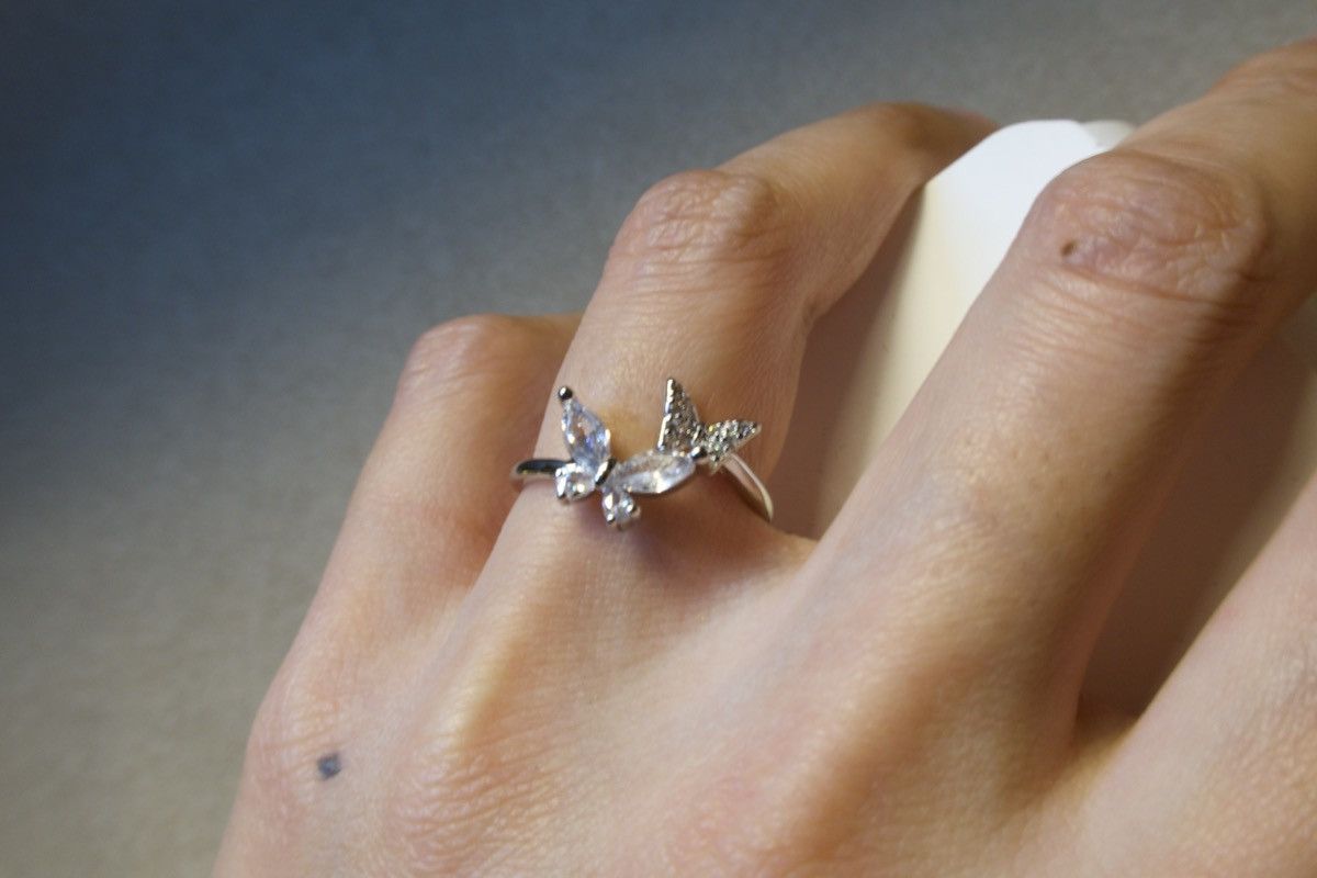 Other Moonlit Butterfly Ring Size ONE SIZE - 5 Thumbnail