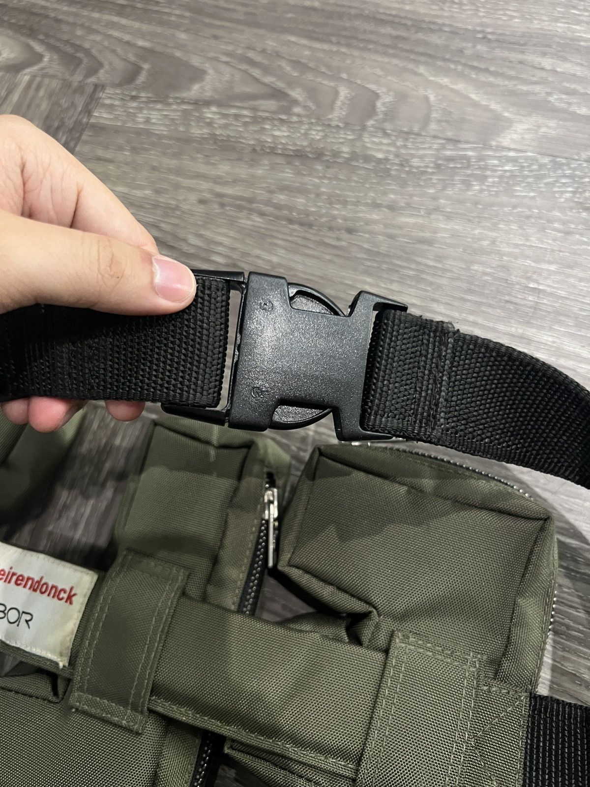 Walter Van Beirendonck AW10 Walter Van Beirendonck x Chris Tibor Fly Belt Bag Size ONE SIZE - 5 Thumbnail