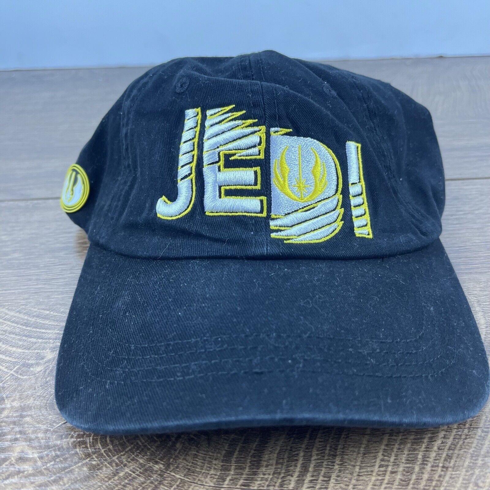 Other Jedi Hat Jedi Hat Black Cap Adjustable Hat Black Adult Fit H Size ONE SIZE - 1 Thumbnail