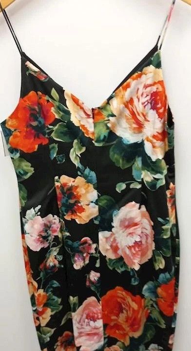 Black Halo Black Halo Floral Dress Size L / US 10 / IT 46 - 2 Thumbnail