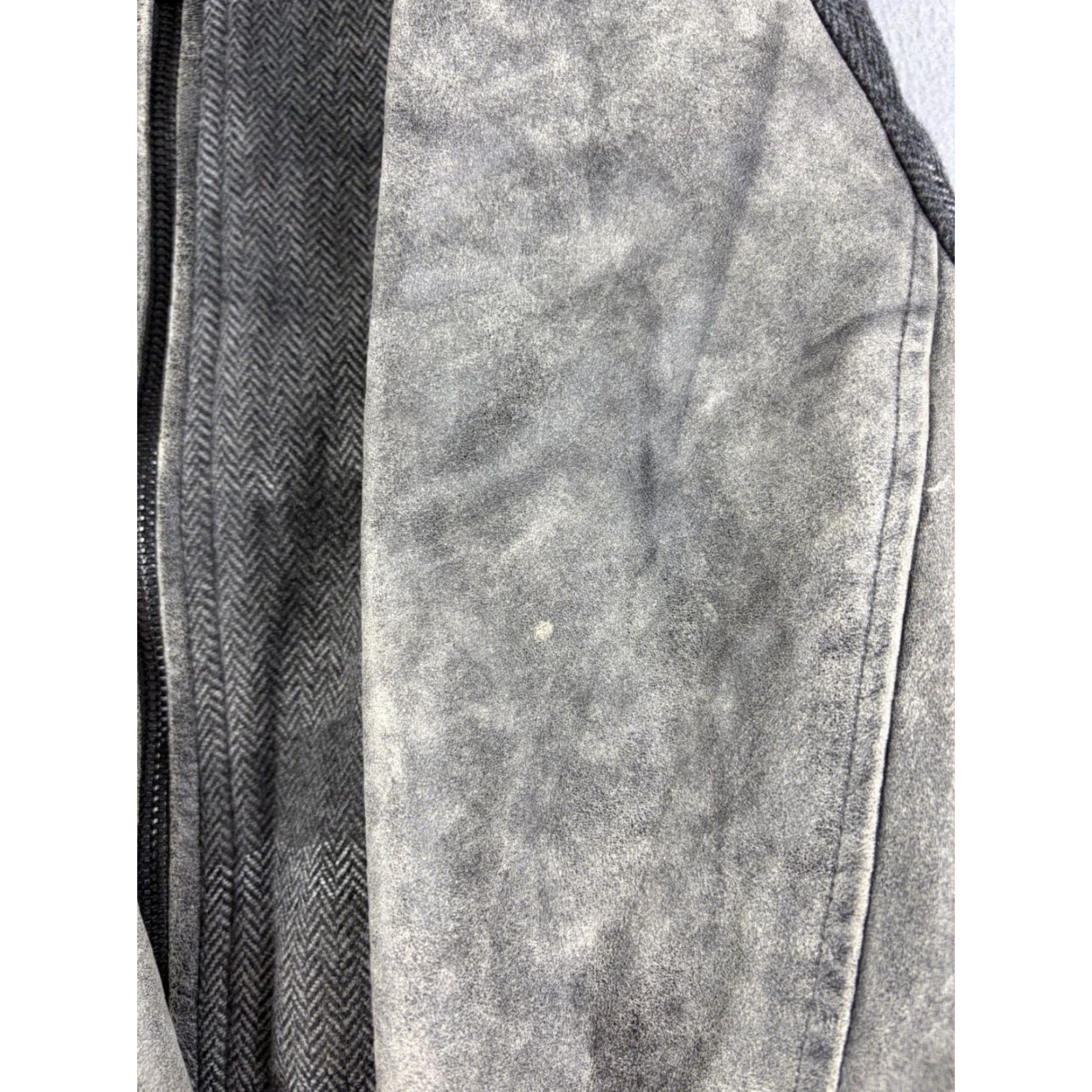 Robert Graham Robert Graham Jacket Men L Gray Camo Wool Blend Full Zip Bomber Coat Size US L / EU 52-54 / 3 - 7 Thumbnail