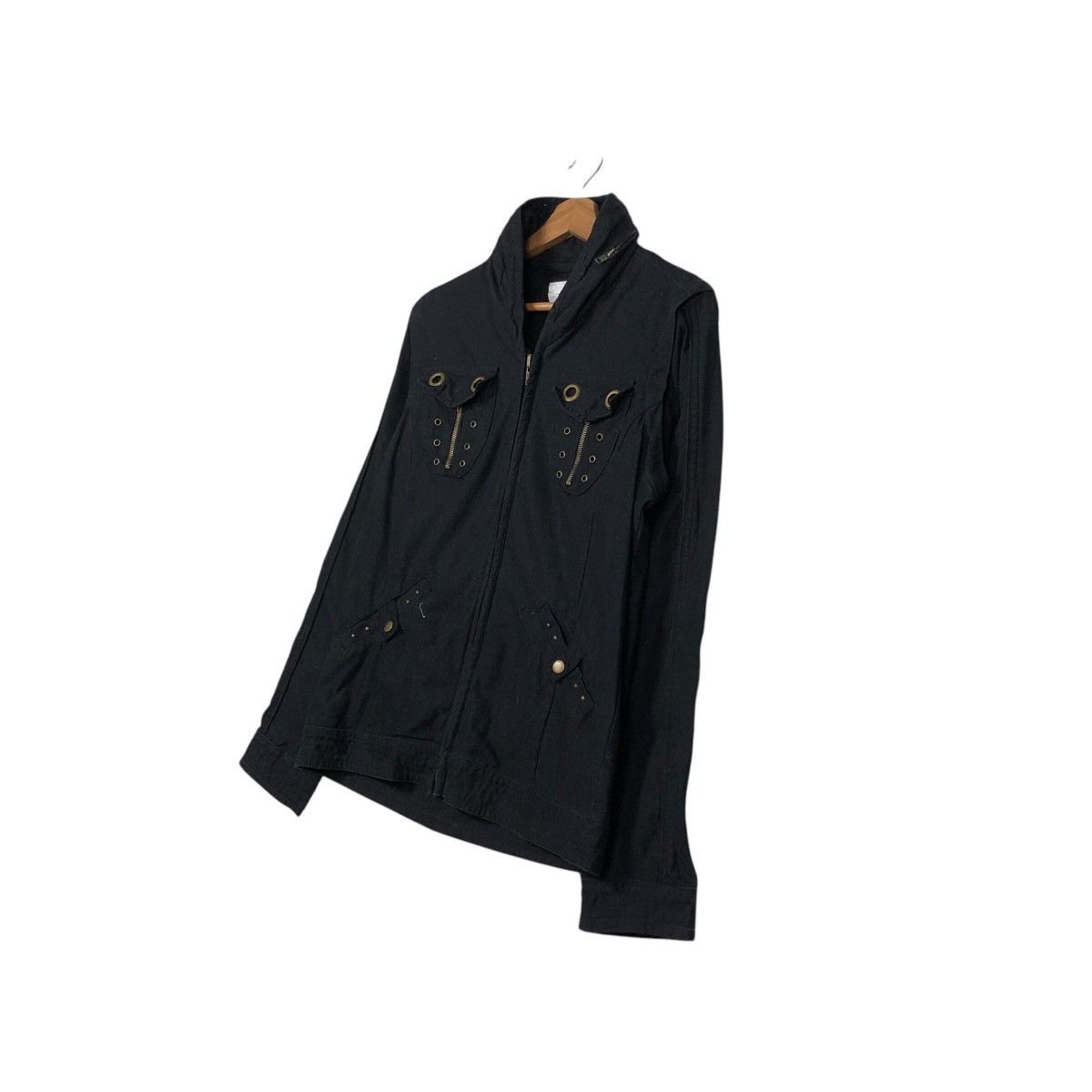 Hysteric Glamour 📌Vintage Biker Jacket Hamham Multi Pockets Size US L / EU 52-54 / 3 - 3 Thumbnail