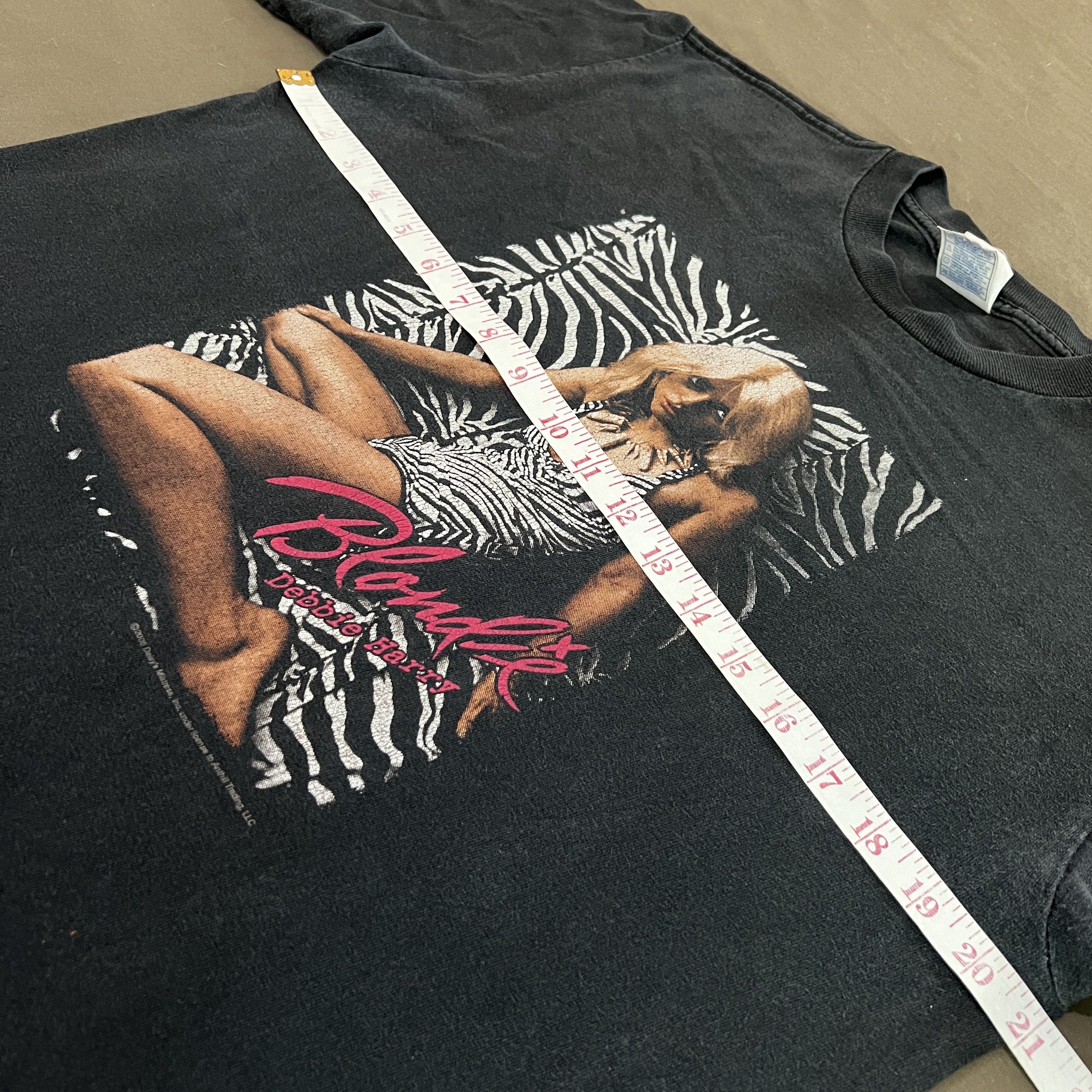 Band Tees × Seditionaries × Vintage Vintage Blondie Debbie Harry Promo Tee Faded Punk New wave Size US M / EU 48-50 / 2 - 11 Thumbnail