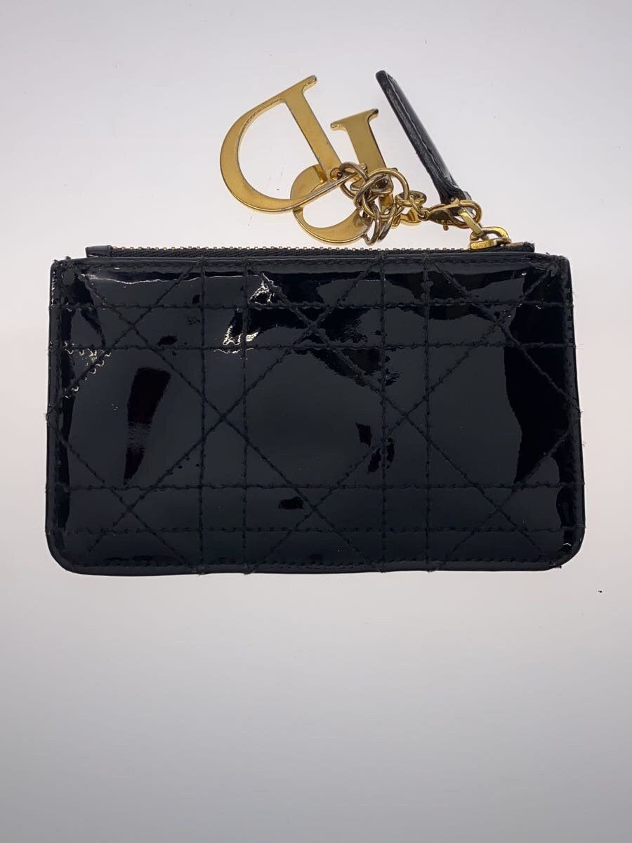 Dior Dior Enamel Coin Case Black Size ONE SIZE - 2 Thumbnail