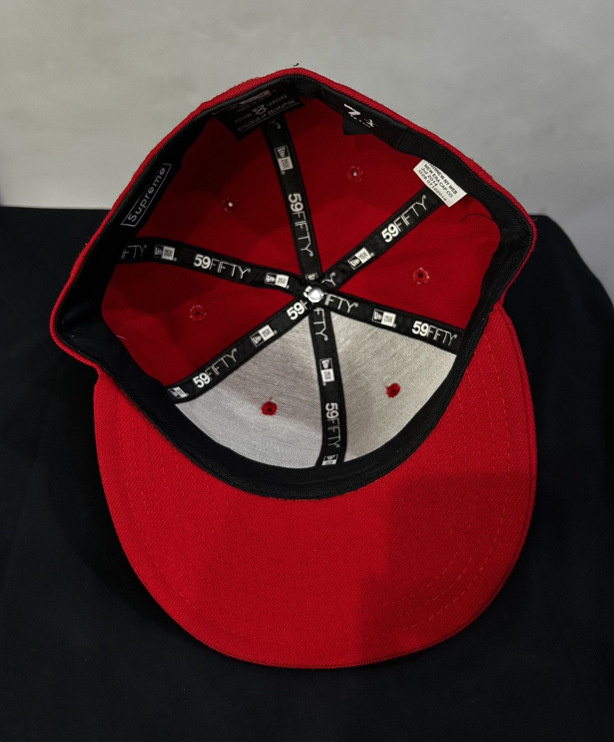 Supreme Supreme Box Logo Red Tonal Hat / Cap Size 7 1/4 Size ONE SIZE - 5 Thumbnail