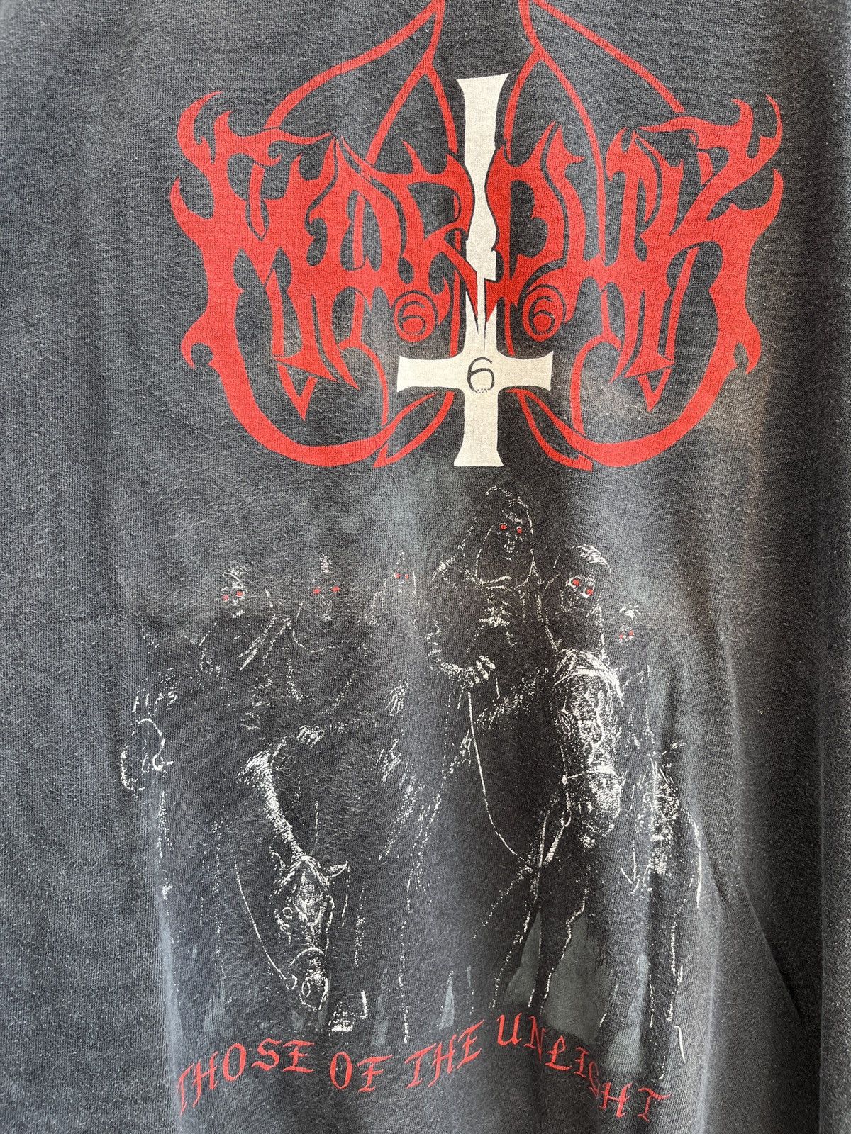 Band Tees Vintage Marduk 90s Long sleeve Size US XL / EU 56 / 4 - 2 Thumbnail