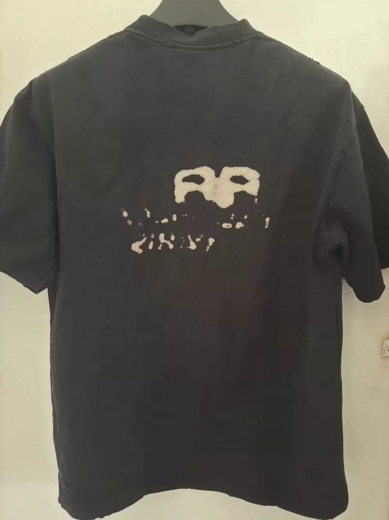 Balenciaga Balenciaga Splatter Short Sleeve Size US XS / EU 42 / 0 - 2 Thumbnail