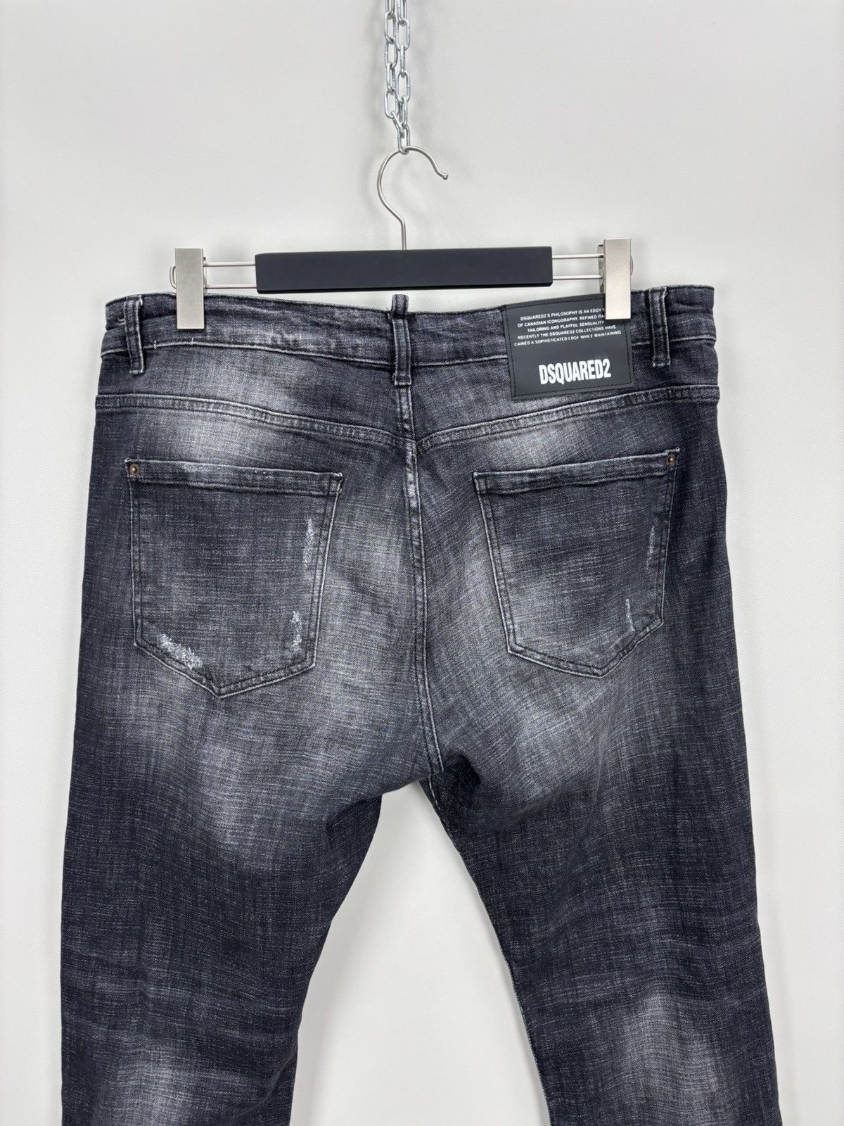 Dsquared2 Mens jeans Dsquared2 Size 56 Color Black Size US 37 - 6 Thumbnail