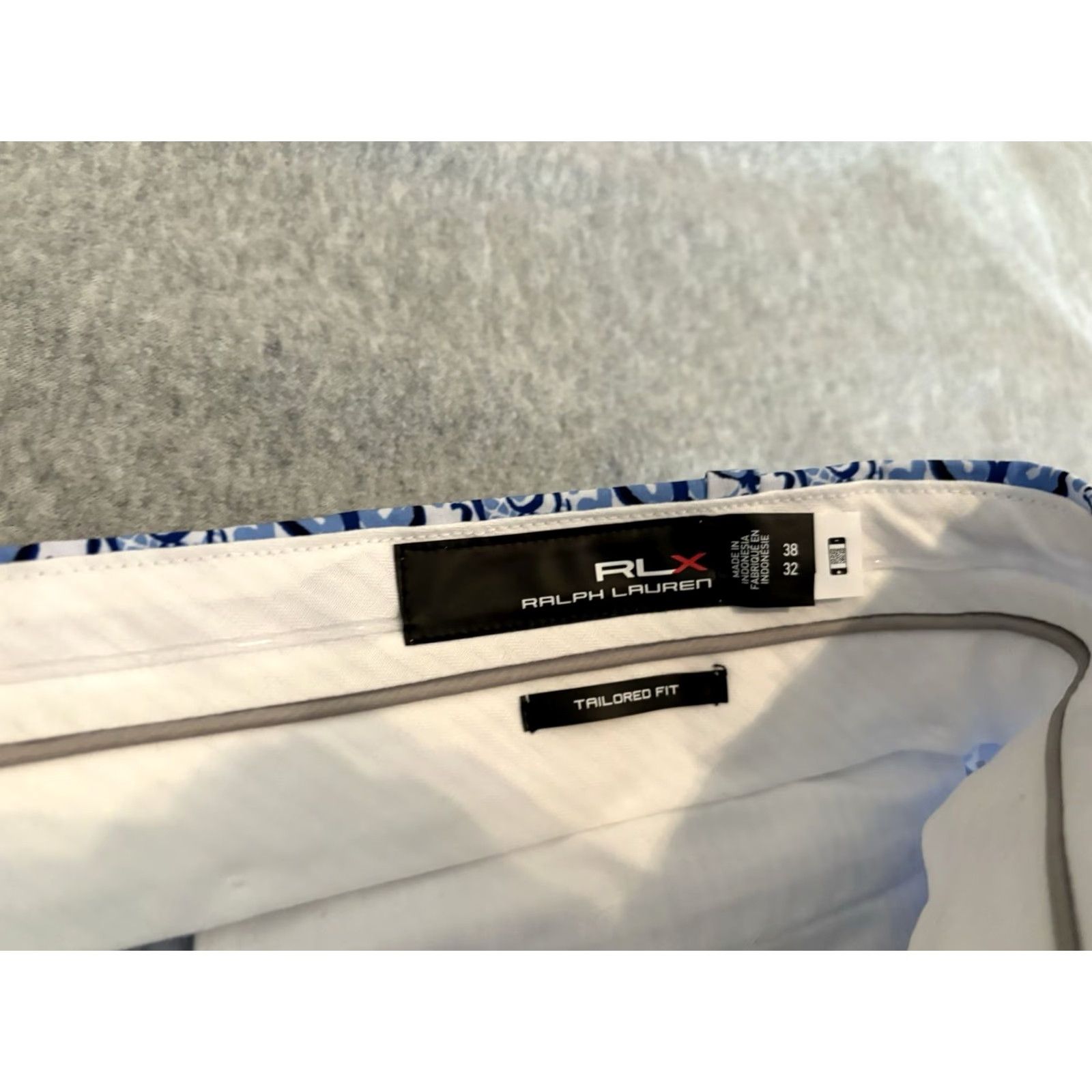 RLX Ralph Lauren RLX Ralph Lauren Golf Pants Blue Fish Print Mens 38x32 NWT 48 Size US 38 / EU 54 - 2 Thumbnail