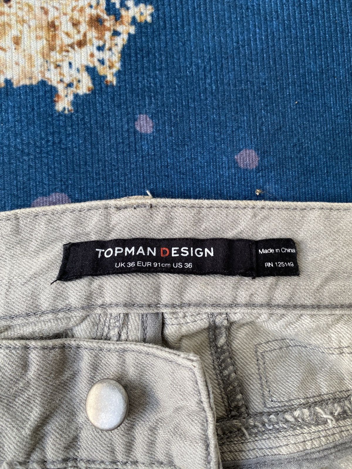 Hysteric Glamour 2000s - Topman Jeans Hagi Design Style Hysteric Glamour Size US 35 - 19 Thumbnail