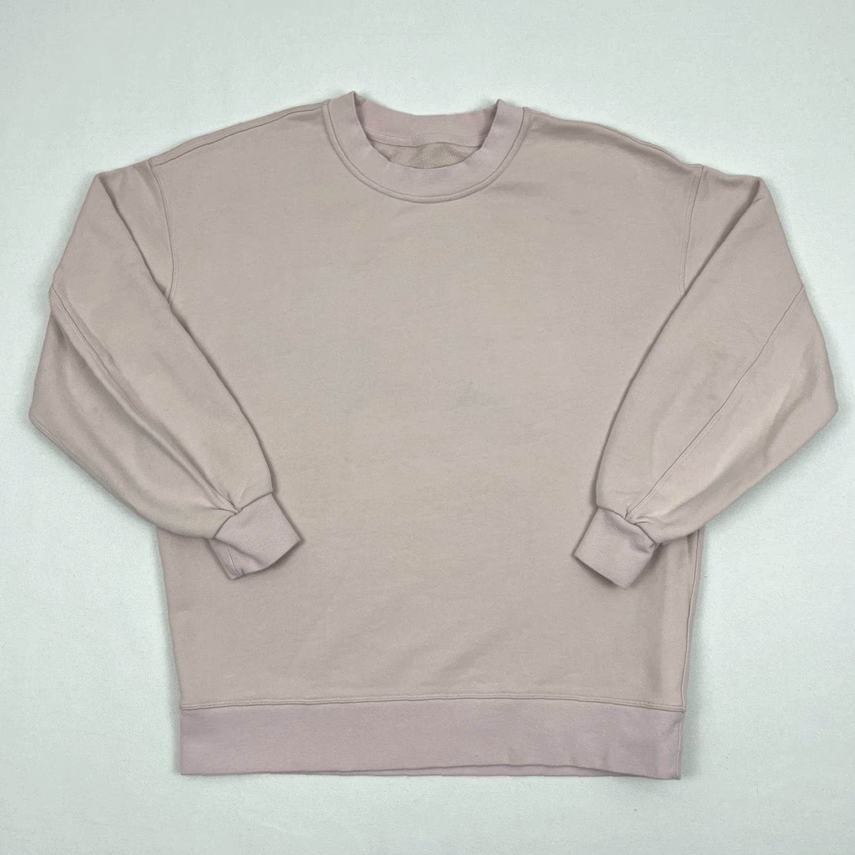 Lululemon Lululemon Perfectly Oversized Crewneck Sweatshirt Womens 2 / 4 Pink Athleisure Size S / US 4 / IT 40 - 3 Thumbnail
