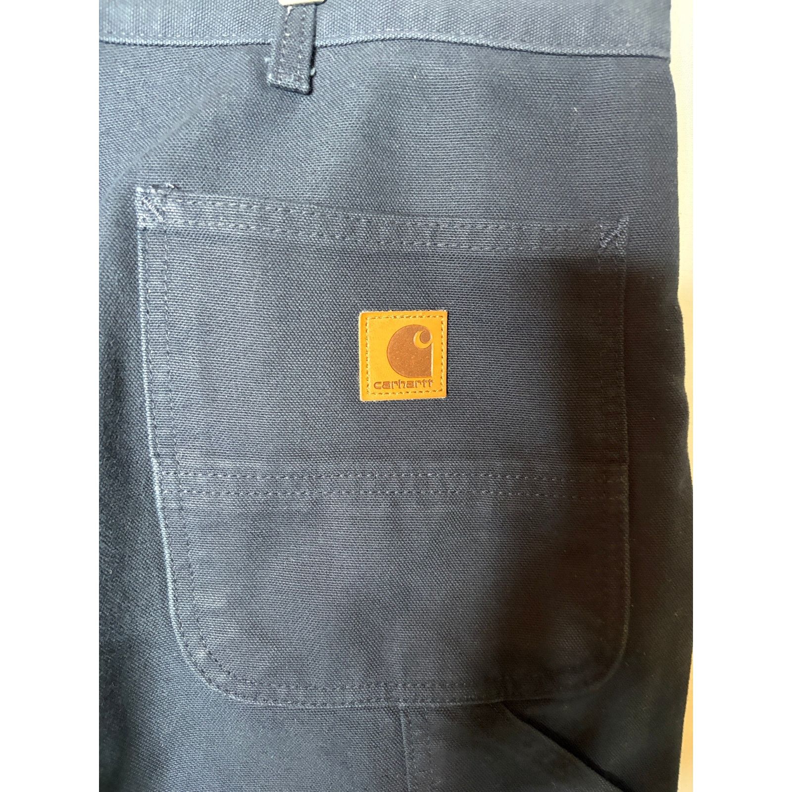 Carhartt Carhartt B11 Loose Straight Washed Duck Dungaree pants 42x30 Size US 42 / EU 58 - 4 Thumbnail