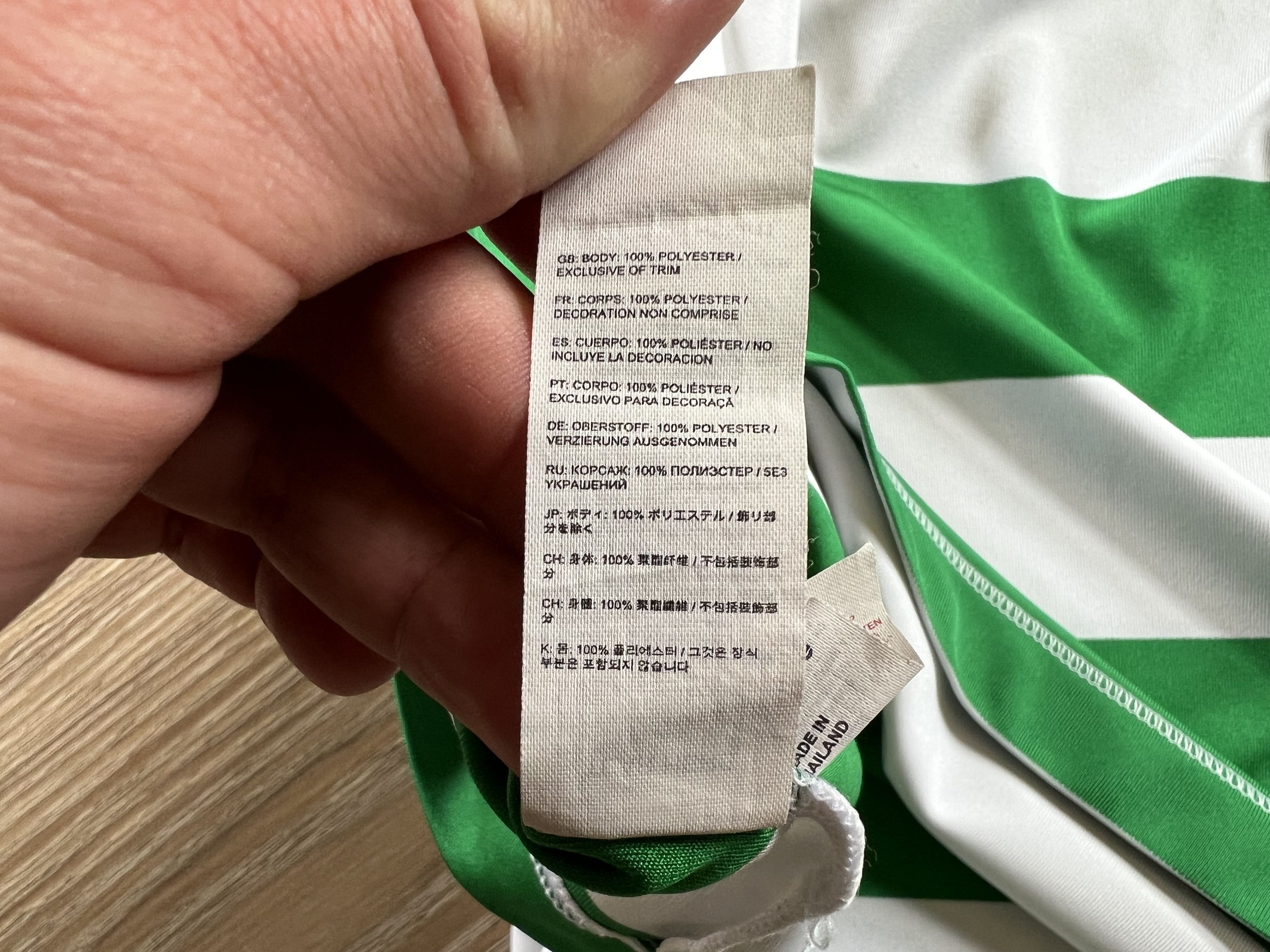 New Balance New Balance Celtic Home Shirt 2019-2020 Size US XL / EU 56 / 4 - 11 Thumbnail