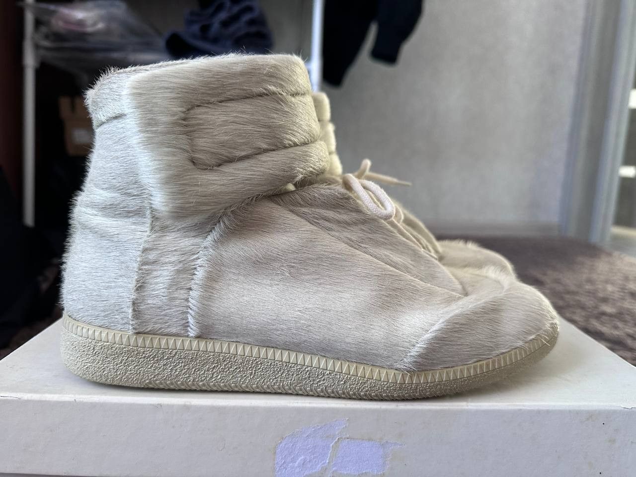Maison Margiela Yeezy X Maison Margiela Future Pony Hair Limited Size US 6 / EU 39 - 1 Thumbnail