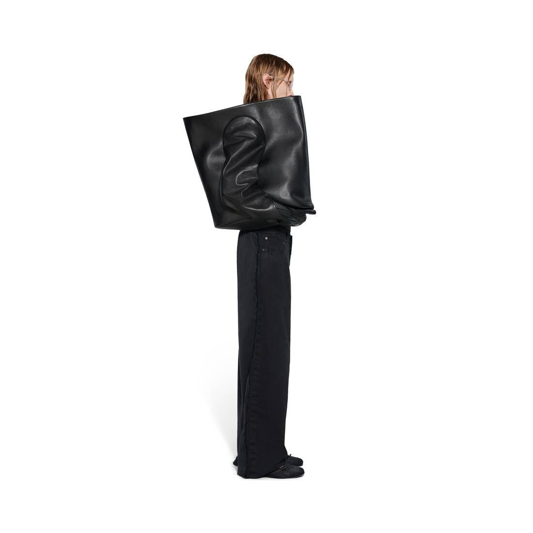 Balenciaga o1la1rc1a0725 Hybrid Baggy Pants in Black Size US 32 / EU 48 - 3 Thumbnail